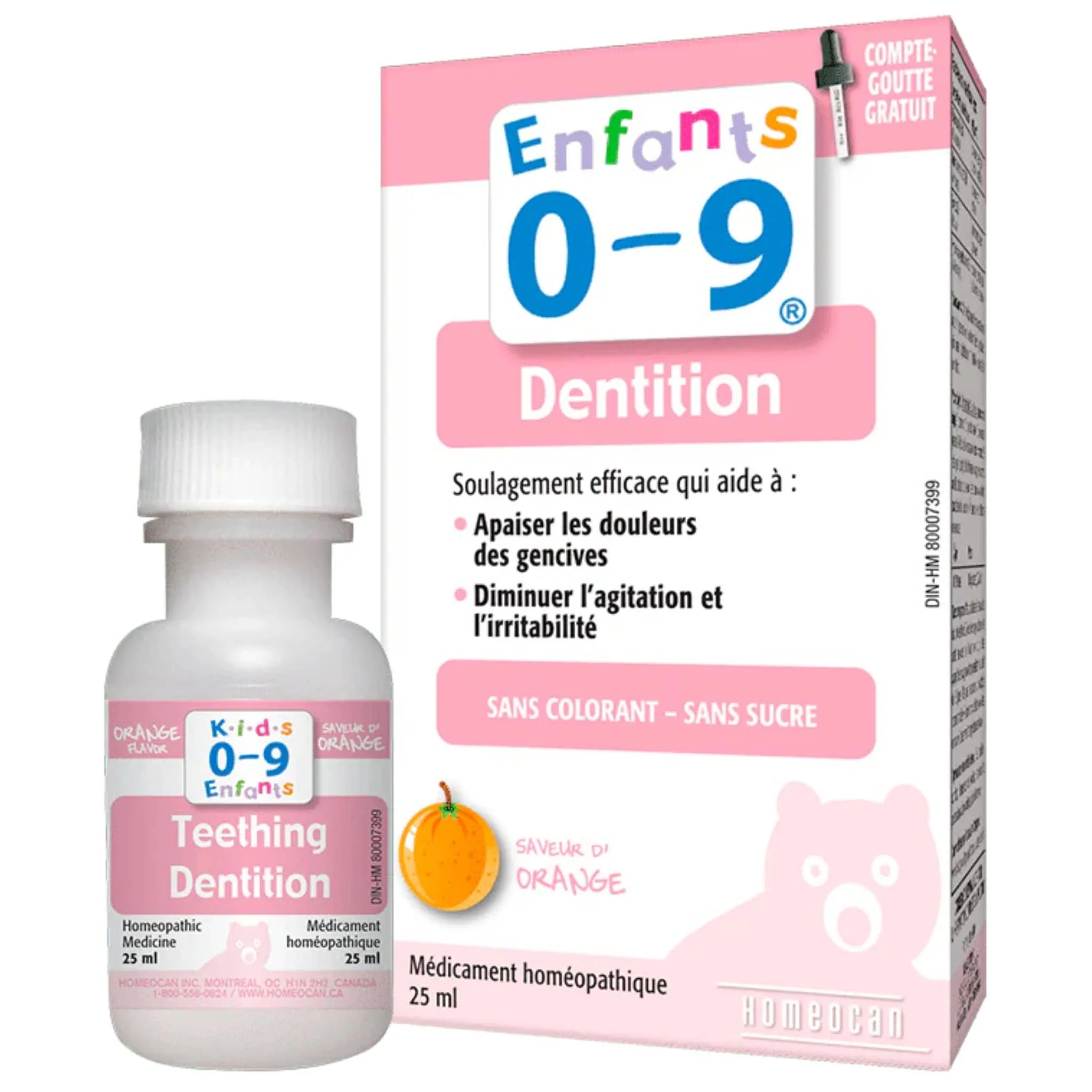 Kids 0-9 Teething, 25ml, Orange - Image 2