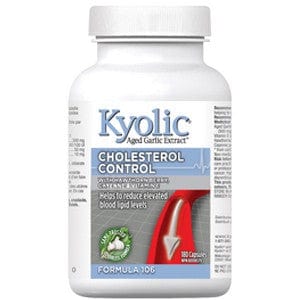 Kyolic Aged Garlic Extract, Cholesterol Control with Hawthorn Berry, Cayenne & Vitamin E, Formula 106 - Image 3