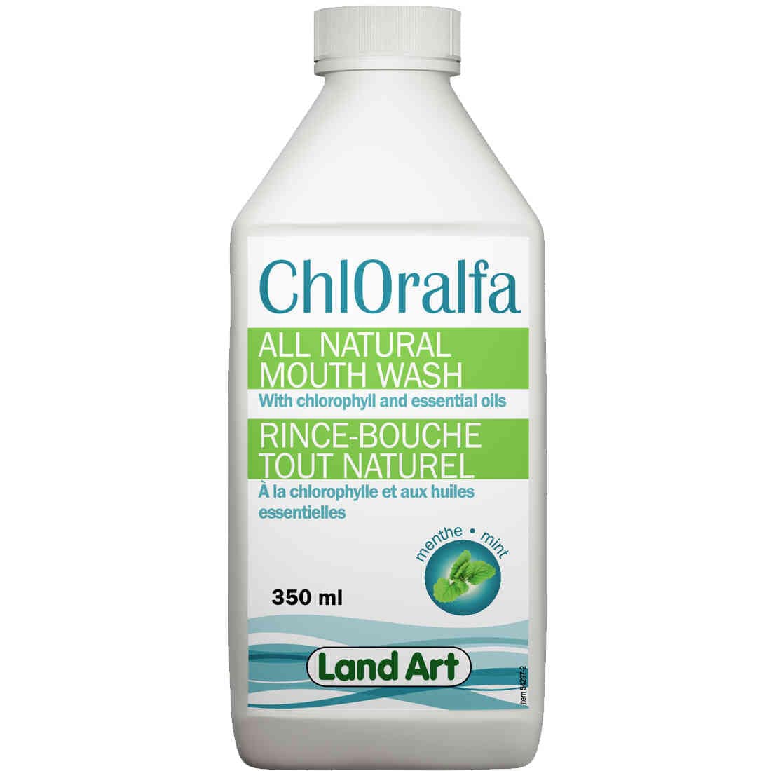 Land Art Chloralpha All Natural Mouthwash, 350ml - Image 2