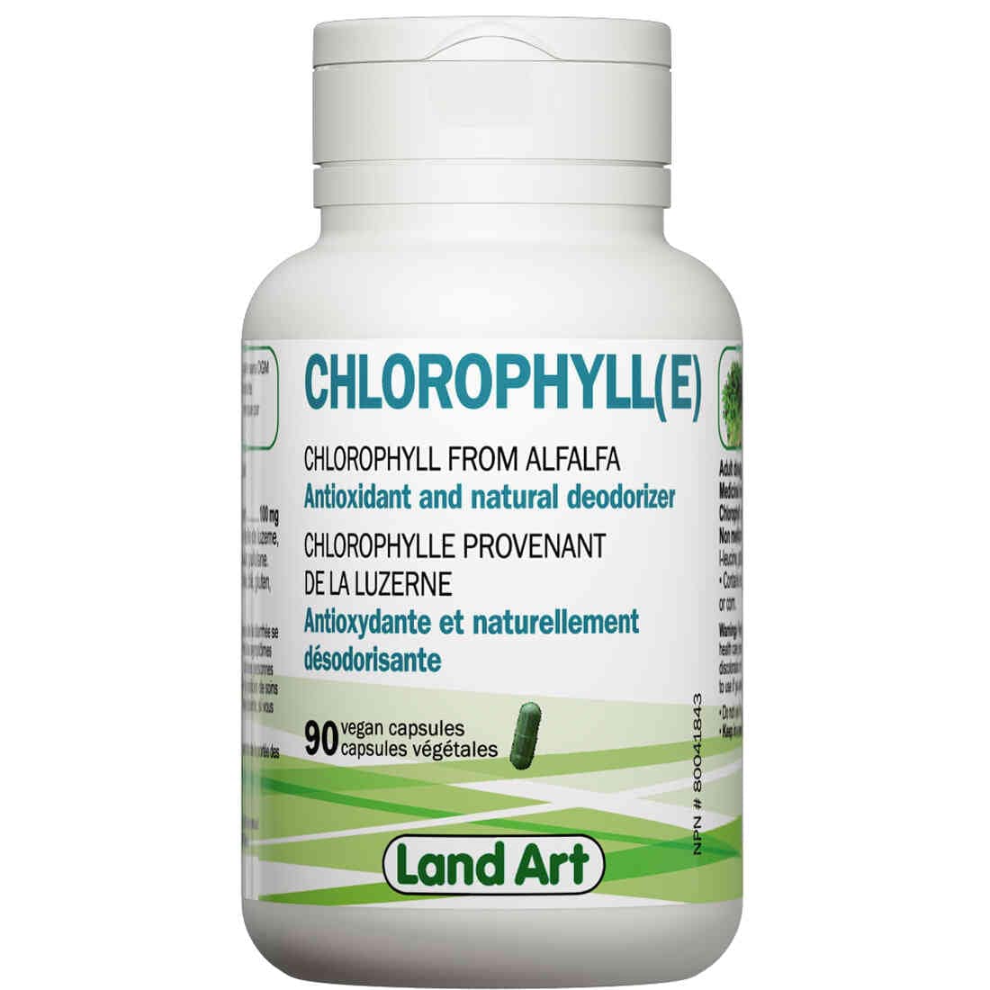 Land Art Chlorophyll 100mg, 90 Capsules