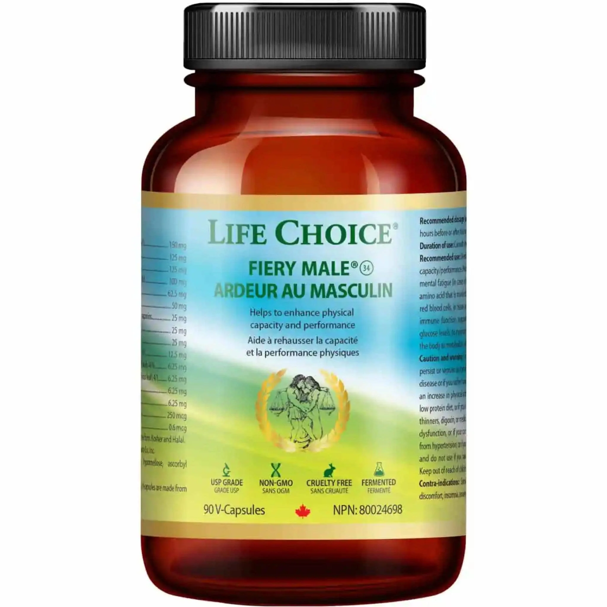 Life Choice Fiery Male, 90 V-Capsules - Image 2