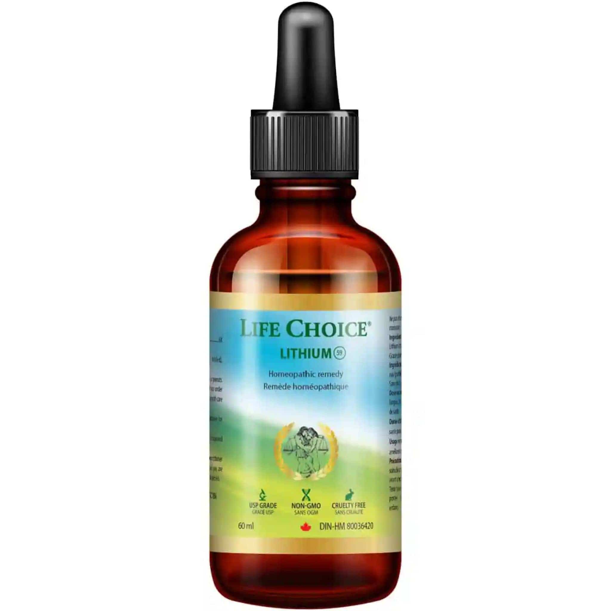 Life Choice LITHIUM Homeopathic, 60ml