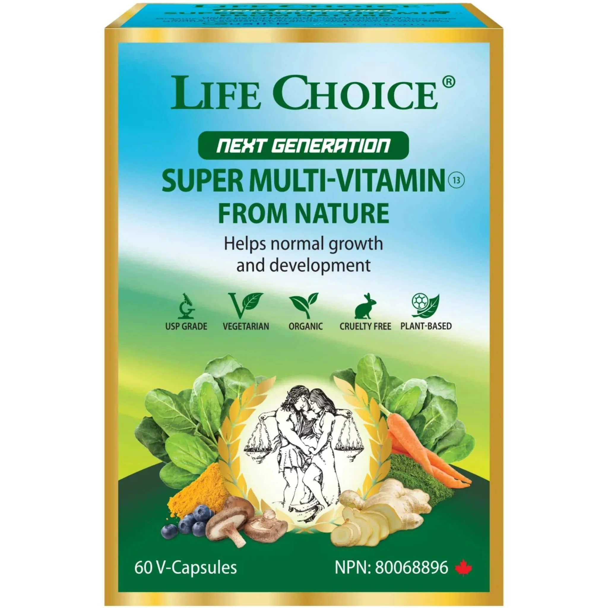 Life Choice Next Generation Super Multi, 60 V-Capsules - Image 2