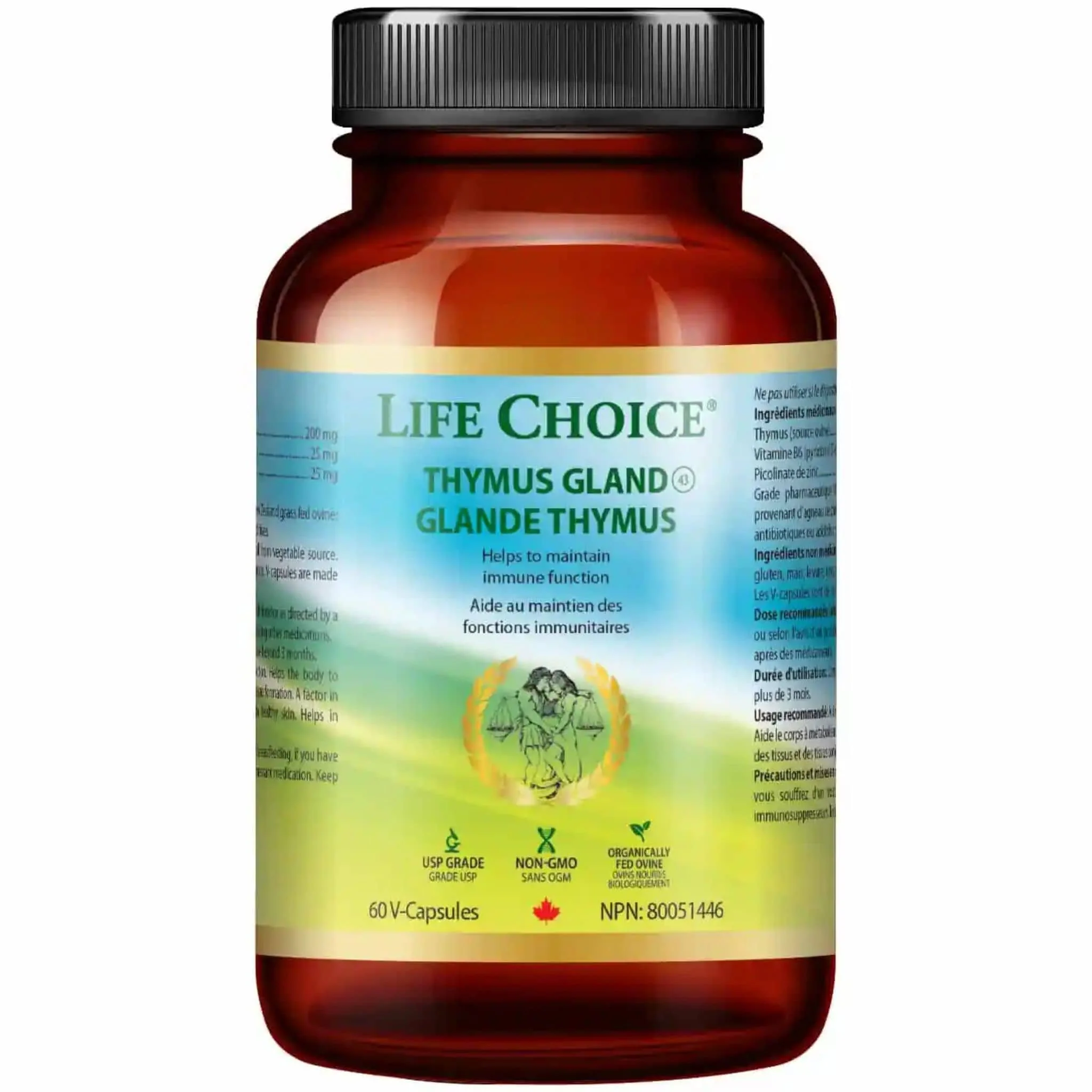 Life Choice Thymus Gland, 60 V-Capsules - Image 2