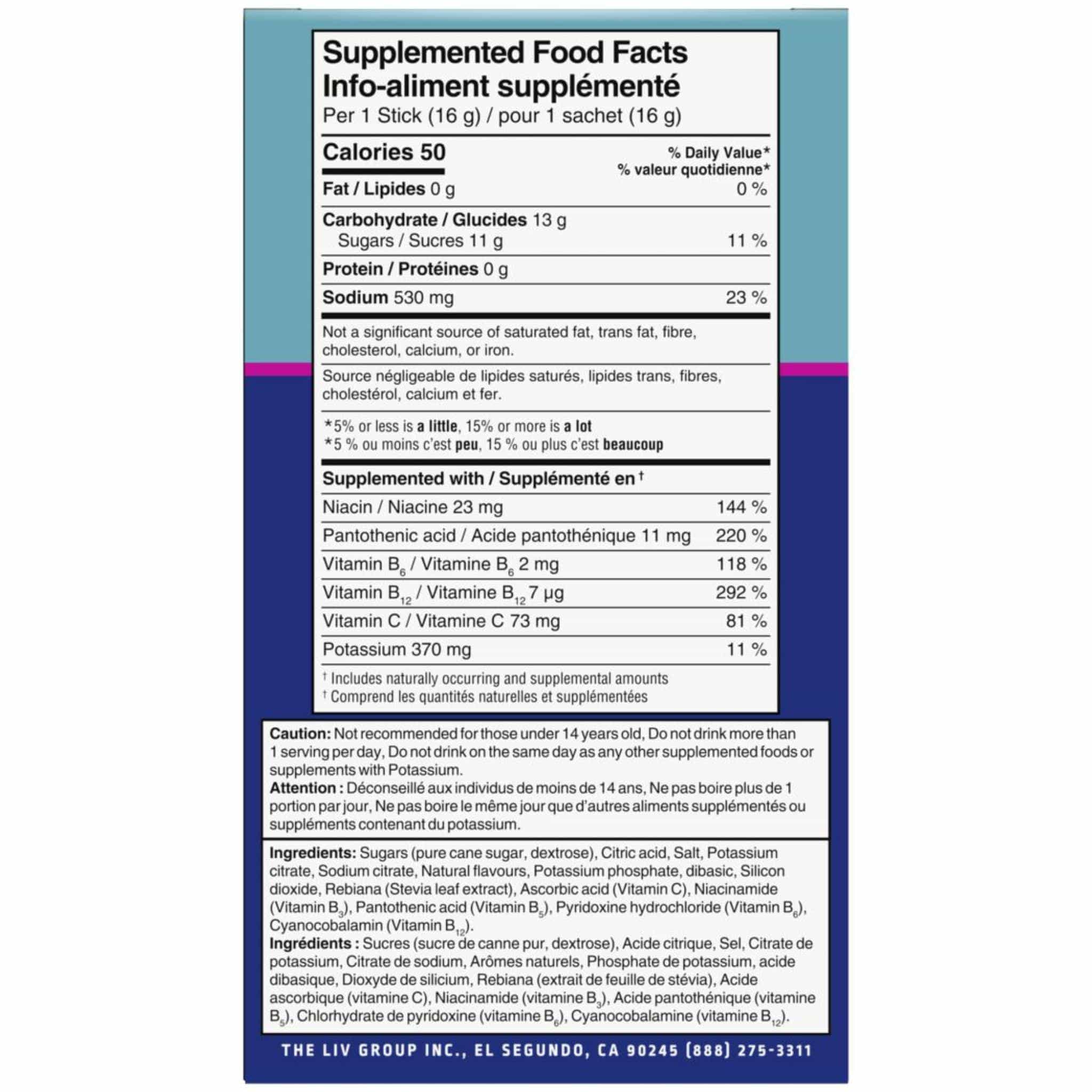 Liquid IV Hydration Multiplier, Electrolyte Drink Mix, 6-16 Stick Packs - Image 4