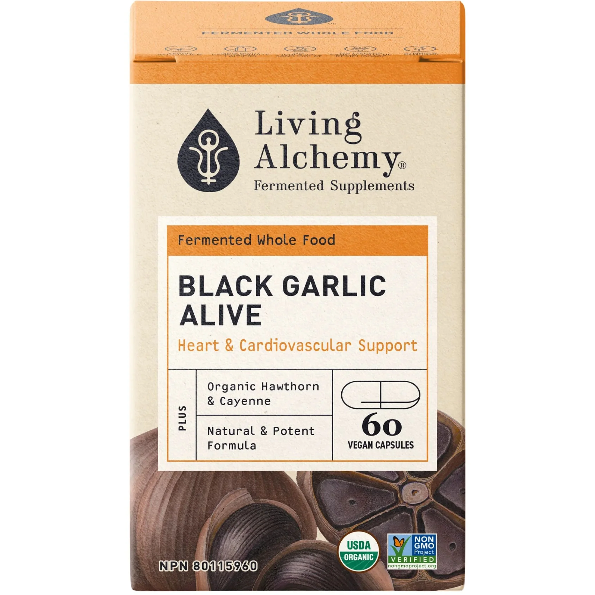 Living Alchemy Black Garlic Alive, 60 Capsules - Image 4