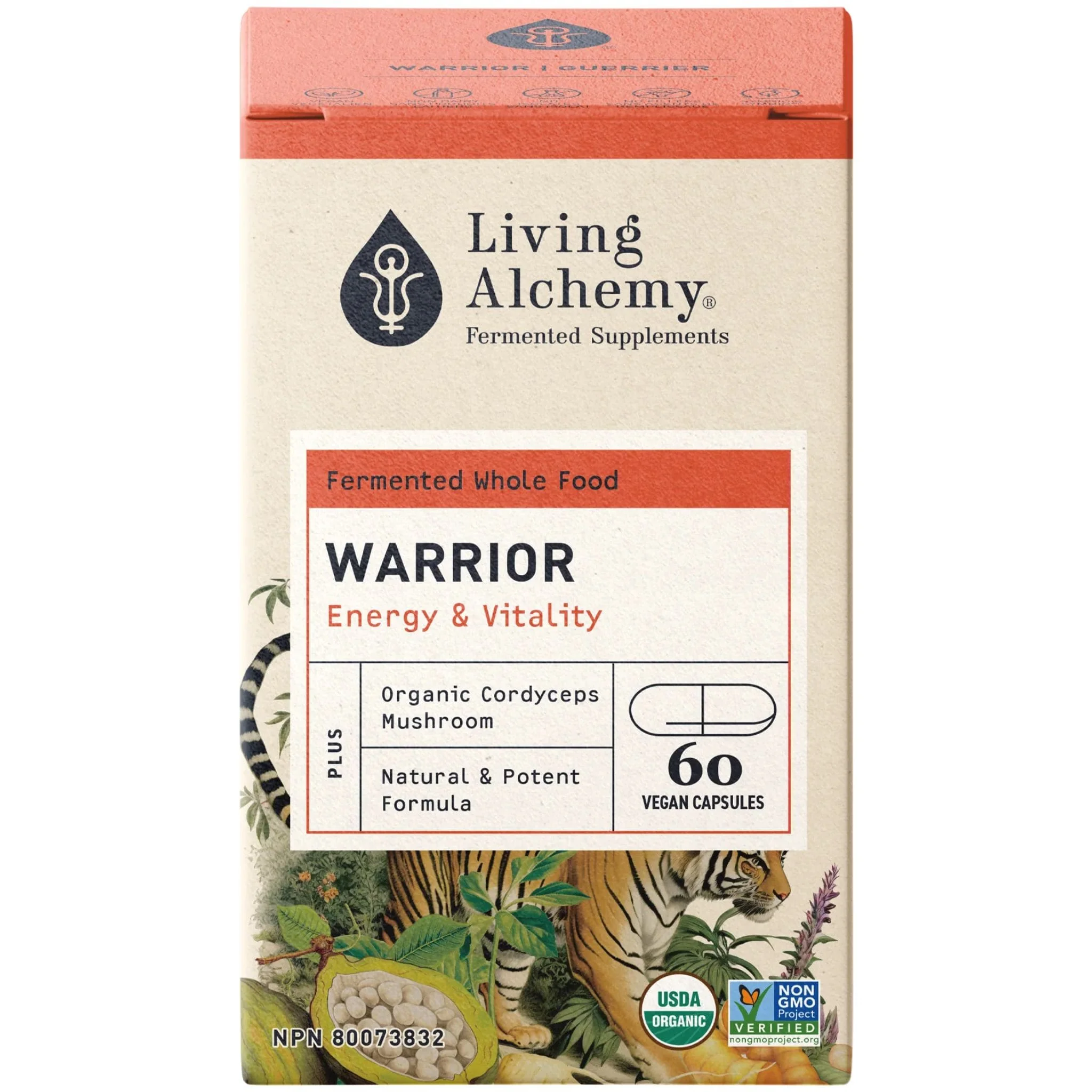 Living Alchemy Warrior, Energy and Vitality, Hormone and Libido Support, 60 Capsules - Image 3