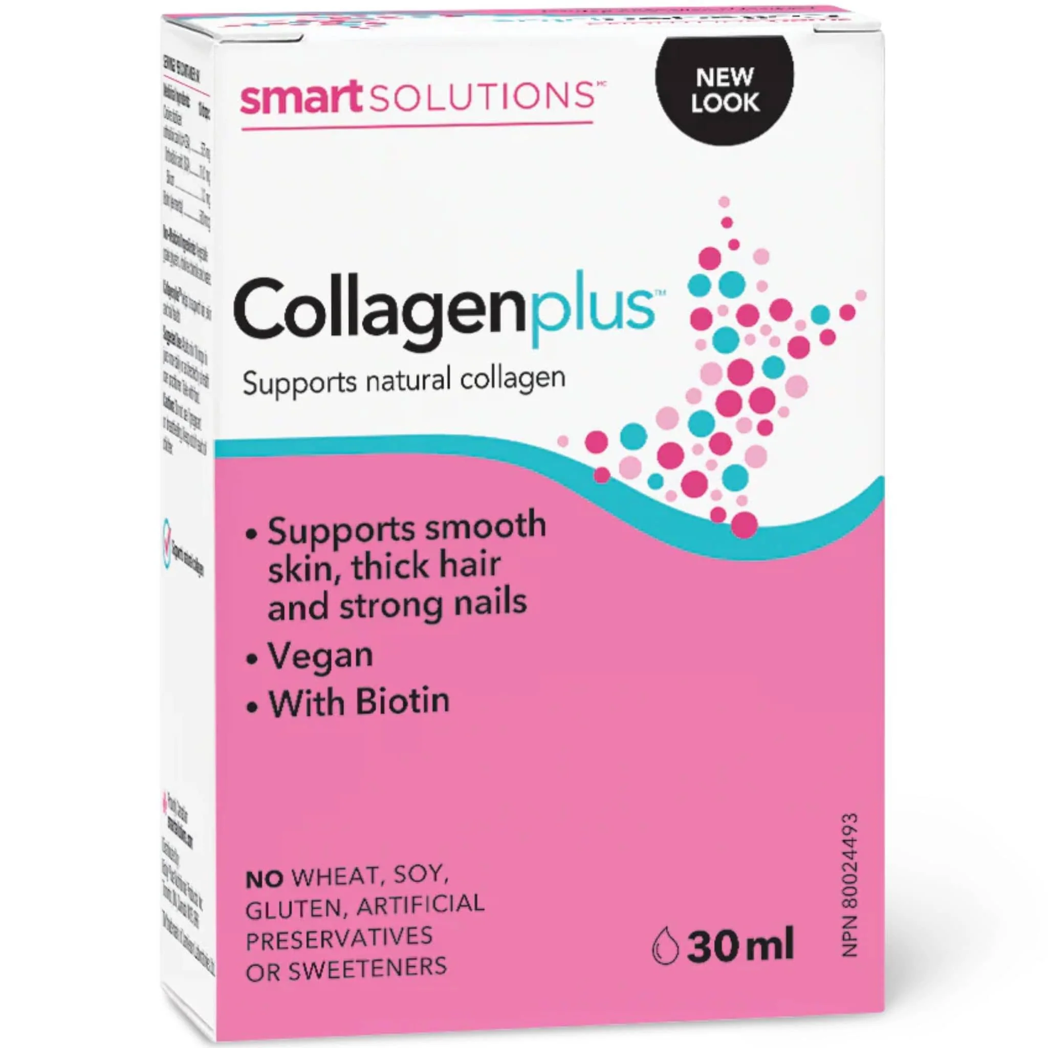Smart Solutions Collagen Plus Collagen Drops, Smooth skin, strong hair, thick nails, 30ml