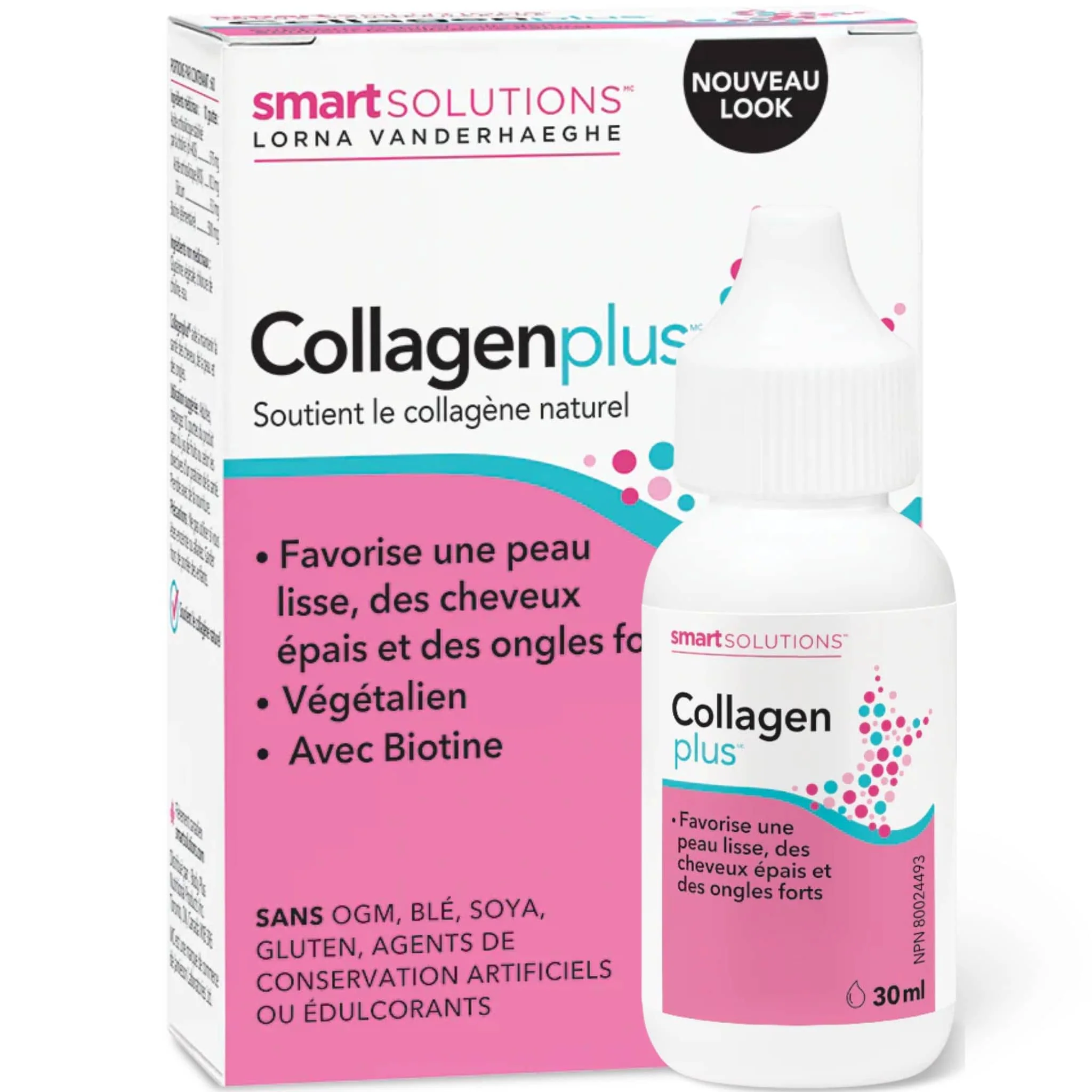 Smart Solutions Collagen Plus Collagen Drops, Smooth skin, strong hair, thick nails, 30ml - Image 2
