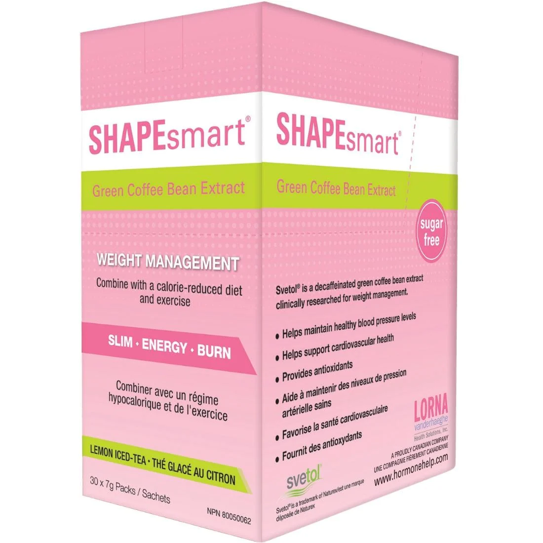Smart Solutions Shapesmart, Svetol Green Coffee Bean, 50% Chlorogenic Acids, 30 Packets (Formerly Lorna Vanderhaeghe) - Image 2