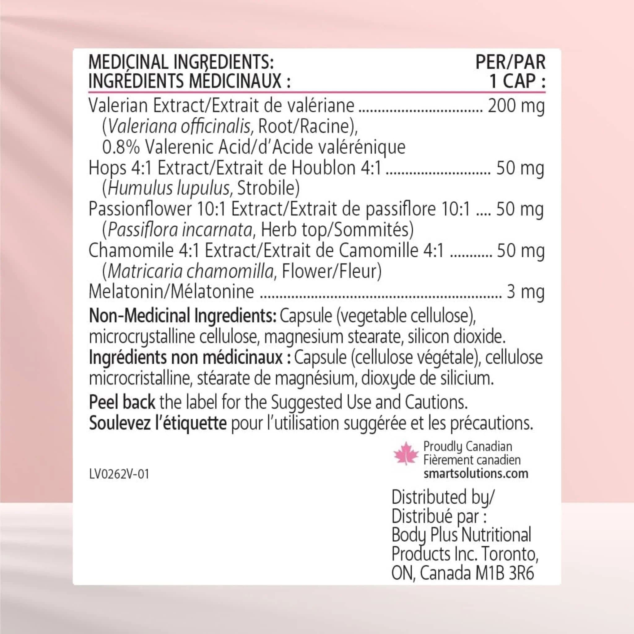 Smart Solutions Sleepsmart, Fall asleep faster and improve sleep quality, 30 Vegetarian Capsules CLEARANCE 55% OFF Expiry 4/25 Final Sale - Image 3