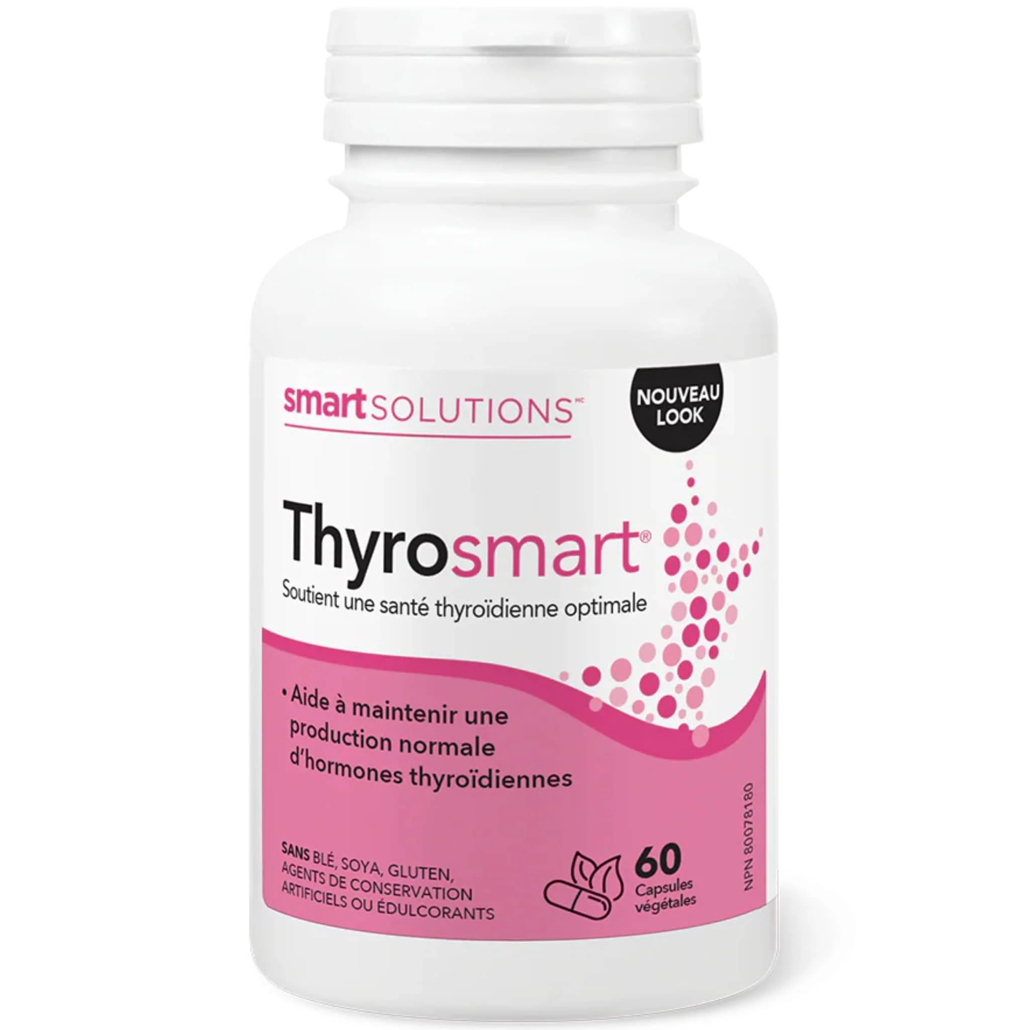 Smart Solutions Thyrosmart, Supports normal thyroid hormone production