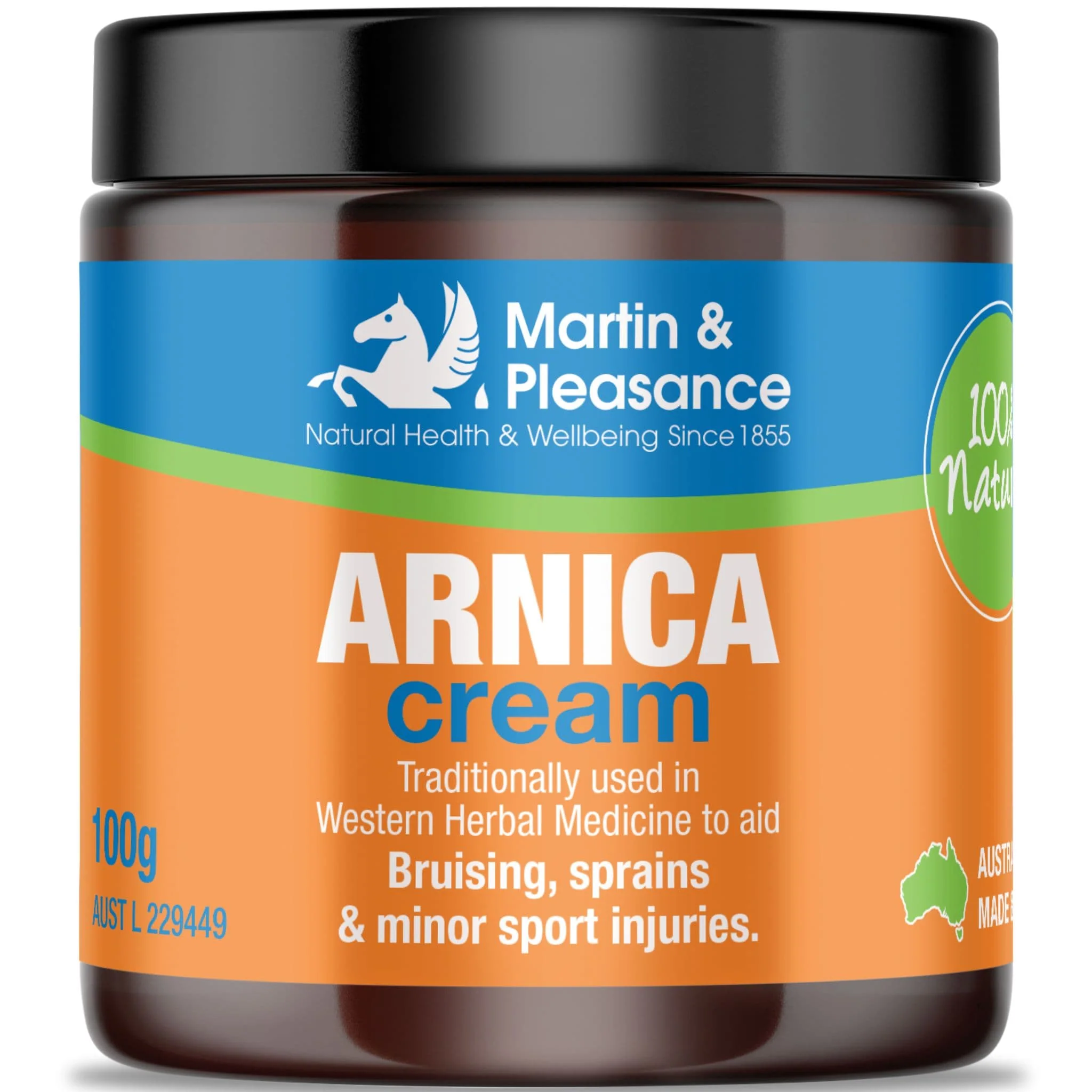 Martin & Pleasance Arnica Natural Herbal Cream, 100g