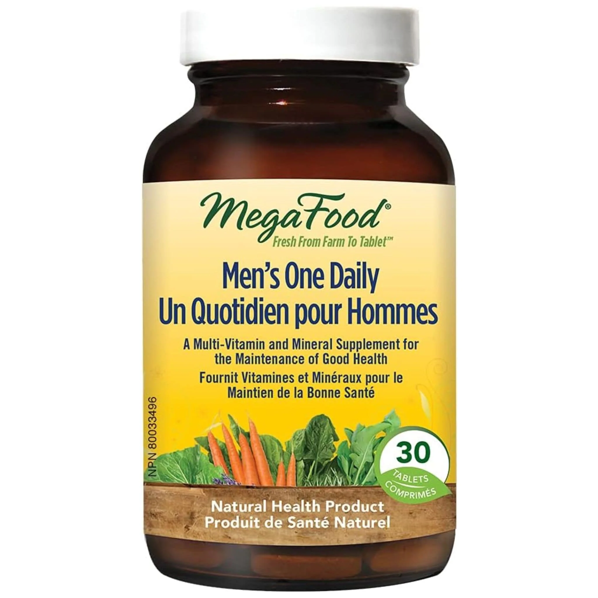 MegaFood Men's One Daily Multivitamin & Mineral - Image 2