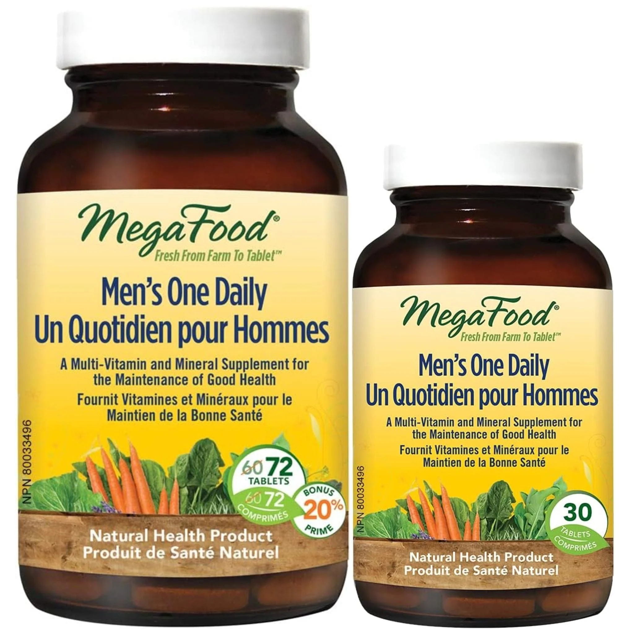 MegaFood Men's One Daily Multivitamin & Mineral - Image 7