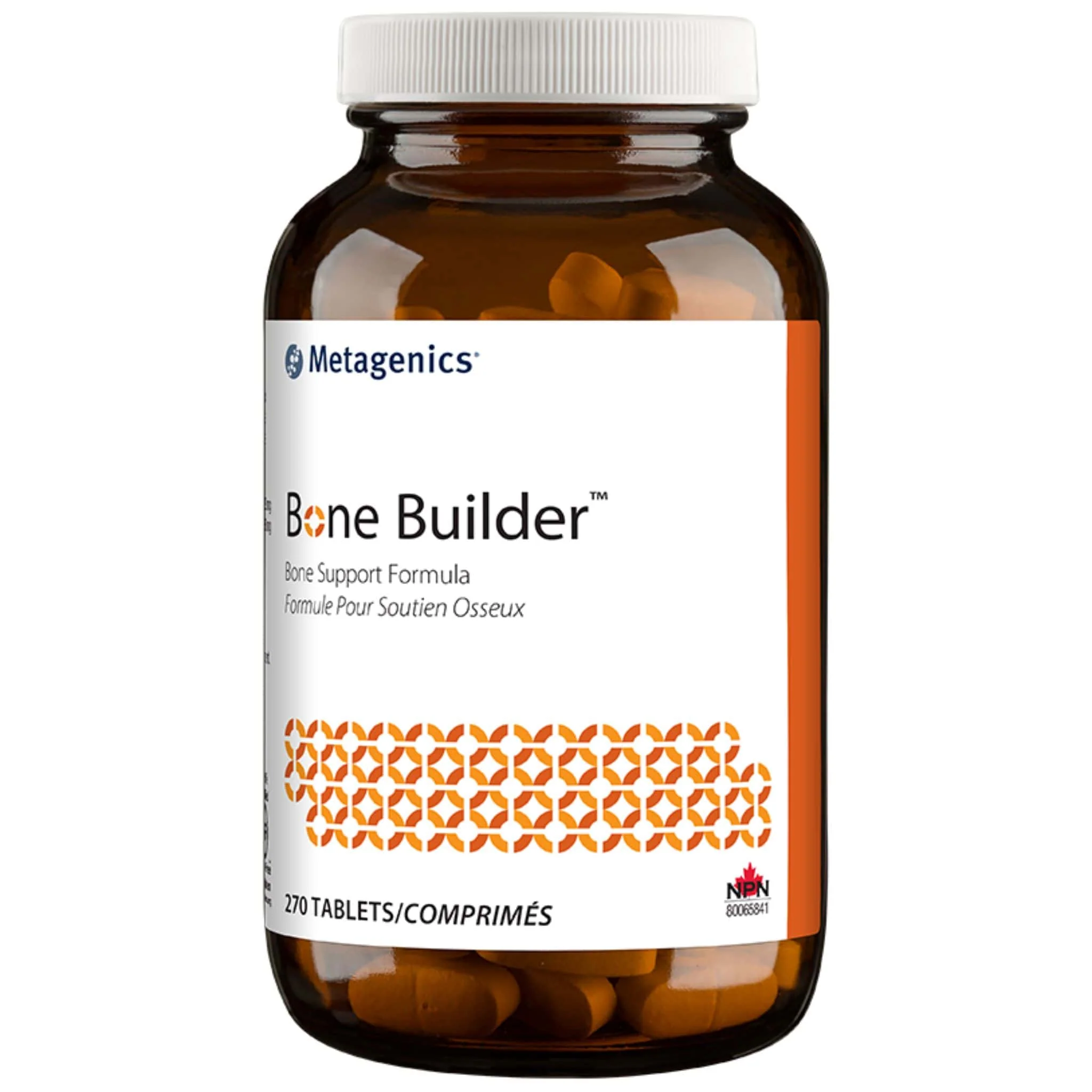 Metagenics Bone Builder, Calcium 209mg and Phosphorus 120mg, 270 Tablets CLEARANCE 25% Off Exp 2/27 Final Sale