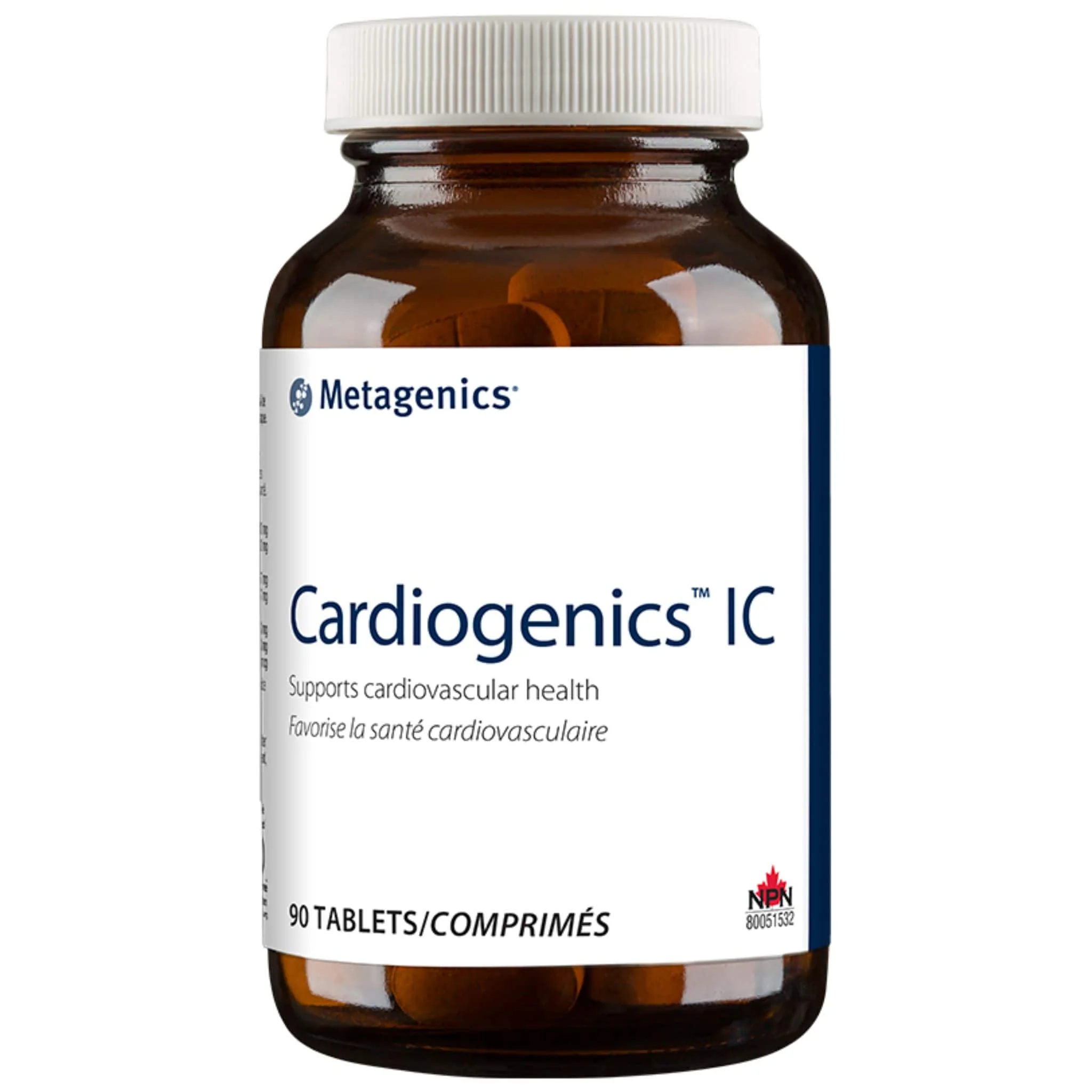 Metagenics Cardiogenics Intensive Care, Helps Support Cardiovascular Health, 90 Tablets CLEARANCE 50% Off Exp 8/26 Final Sale