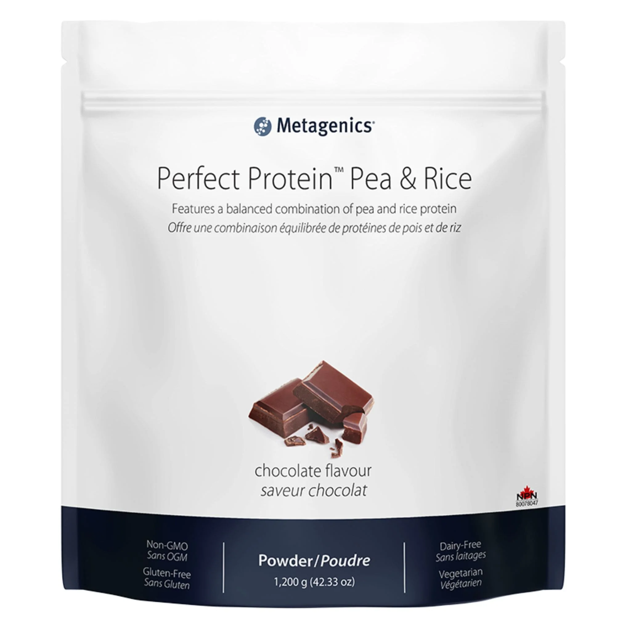 Metagenics Perfect Protein Pea and Rice, Powder, 30 Servings, 1110g-1210g CLEARANCE 75% Off Final Sale - Image 2