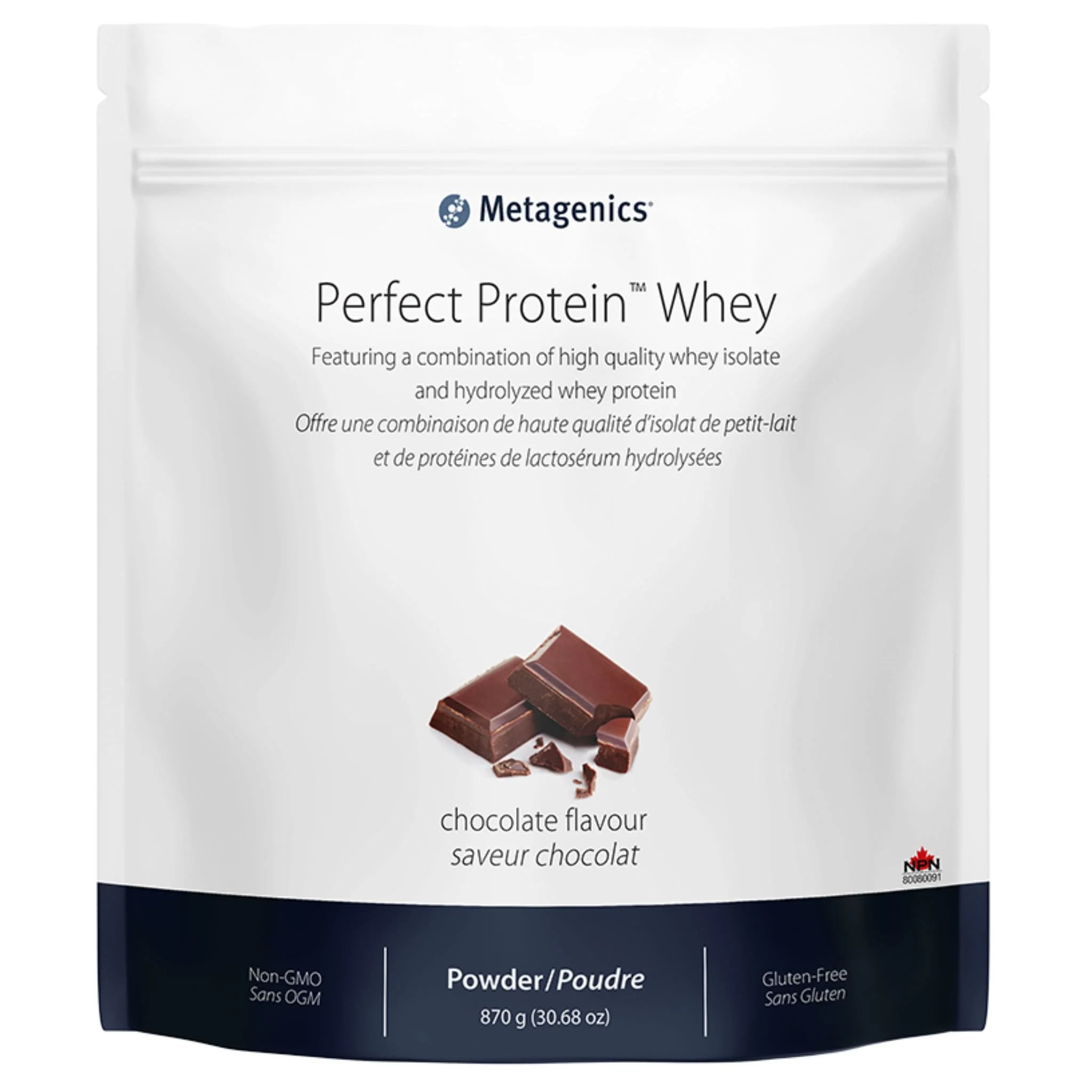 Metagenics Perfect Protein Whey Powder, 30 Servings, 810-870g CLEARANCE 25% Off Exp 2/27 Final Sale - Image 2