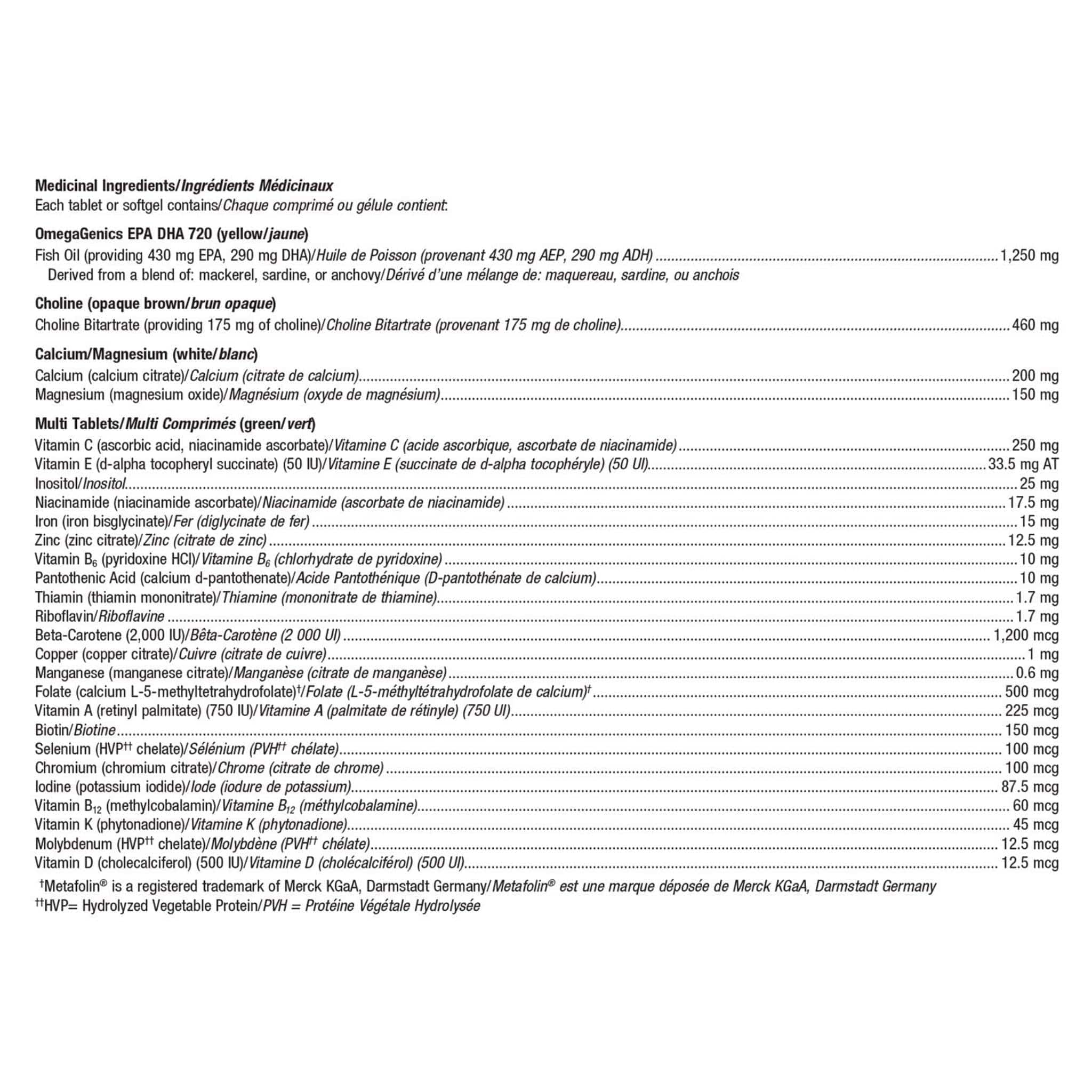 Metagenics Wellness Essentials Pregnancy, Support for Fetal Development and Nutrional Needs of Pregnant Women, 30 Packets - Image 2