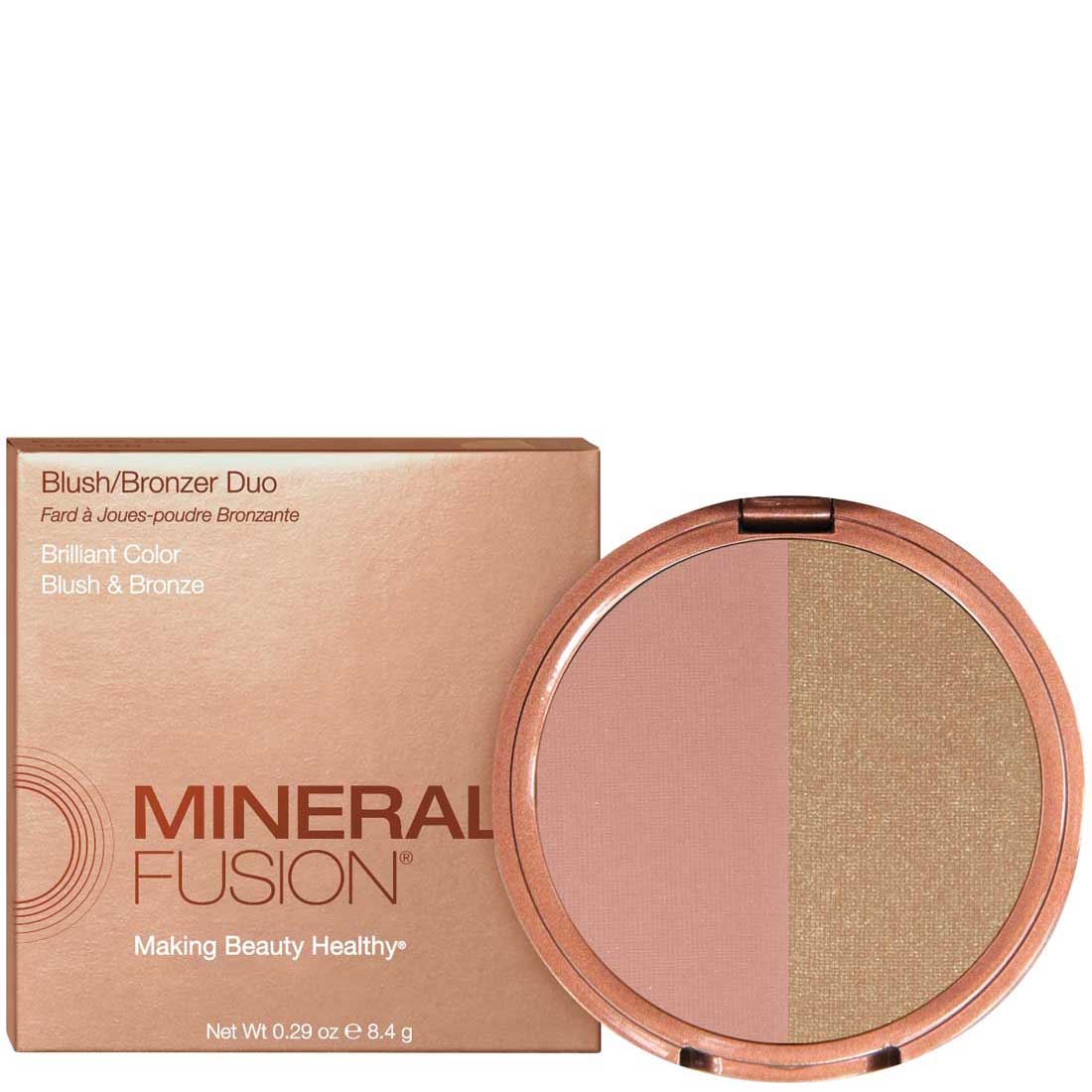 Mineral Fusion Blush/Bronzer Duo, 8.2g, Clearance 35% Off, Final Sale - Image 2