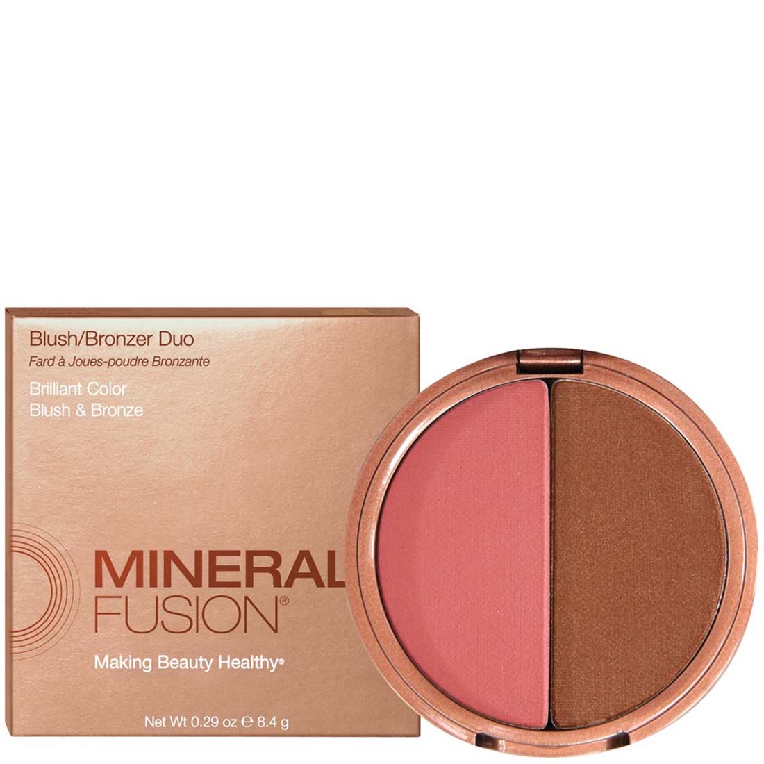 Mineral Fusion Blush/Bronzer Duo, 8.2g, Clearance 35% Off, Final Sale - Image 3