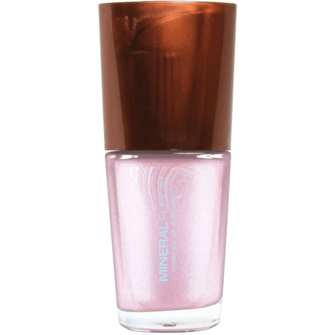 Mineral Fusion Nail Polish Pink Crush, 10mL