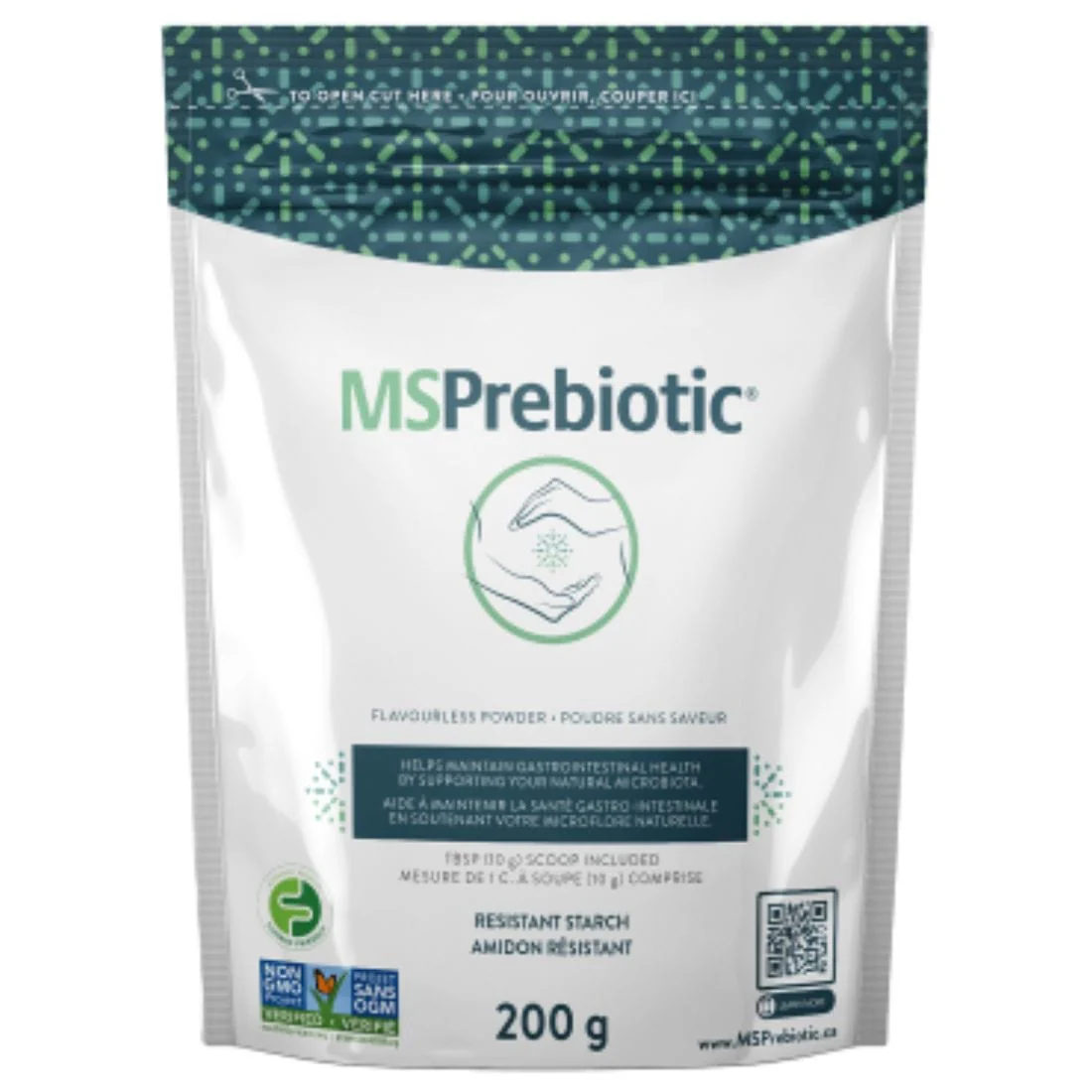 MSPrebiotic Powder (FODMAP Friendly, Vegan and Ketogenic Friendly Resistant Starch) - Image 2