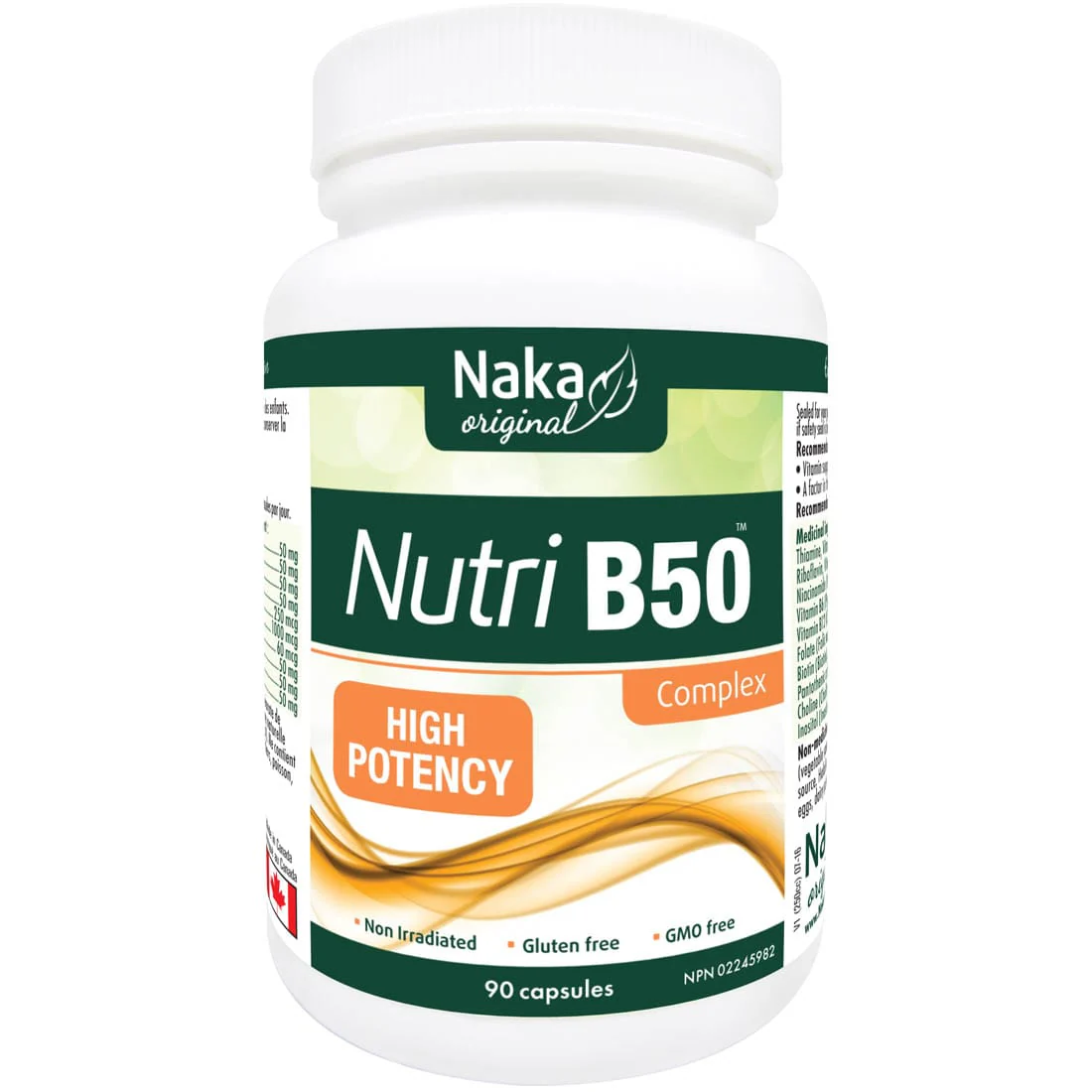 Naka Herbs Nutri B50 Complex (High Potency) - Image 2