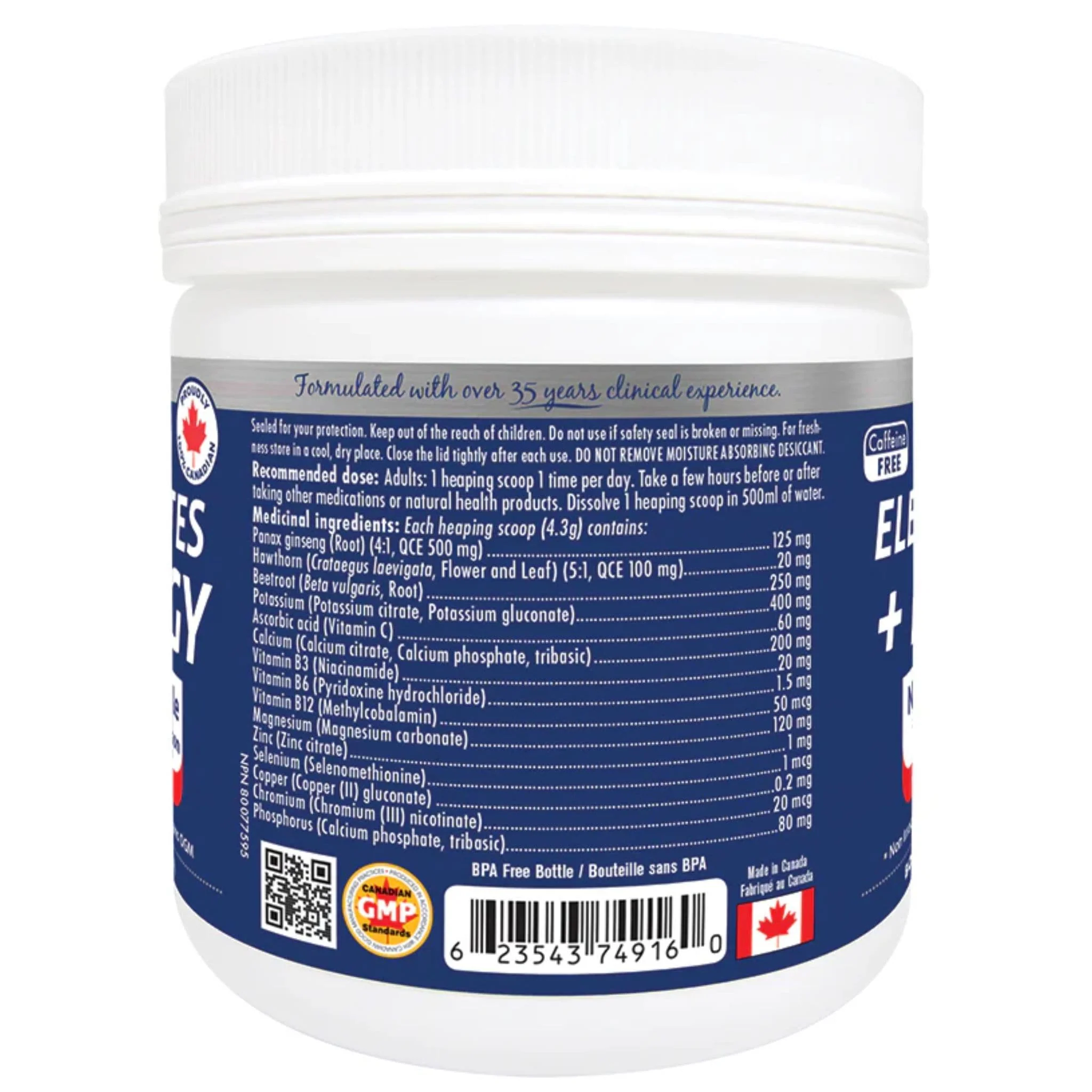 Naka Platinum Electrolytes and Energy Natural Sport Drink Mix Powder, 250g - Image 2