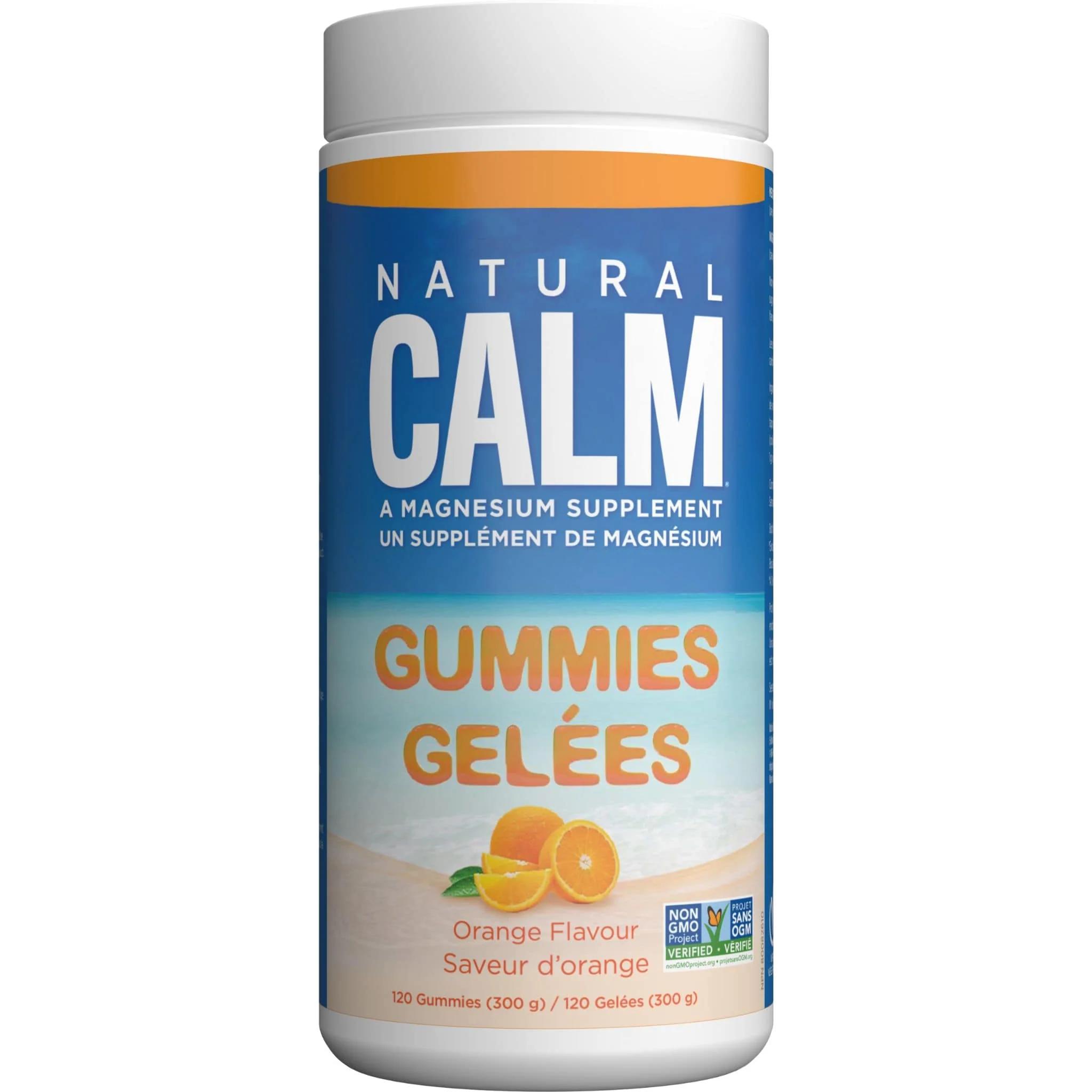 Natural Calm Magnesium Gummies 83mg, Vegan, Gluten-Free, 1g Sugar per Gummy, 120 Delicious Gummies - Image 2