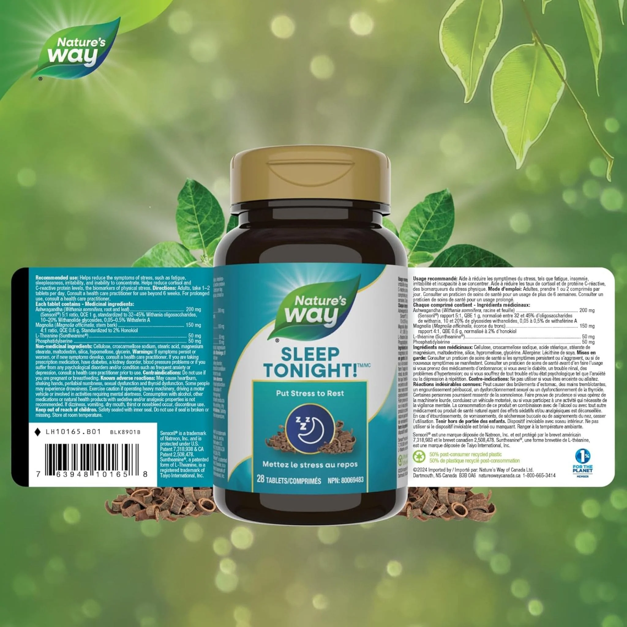 Nature's Way Sleep Tonight (Sleep Soundly, Awake Refreshed), 28 Tablets - Image 2