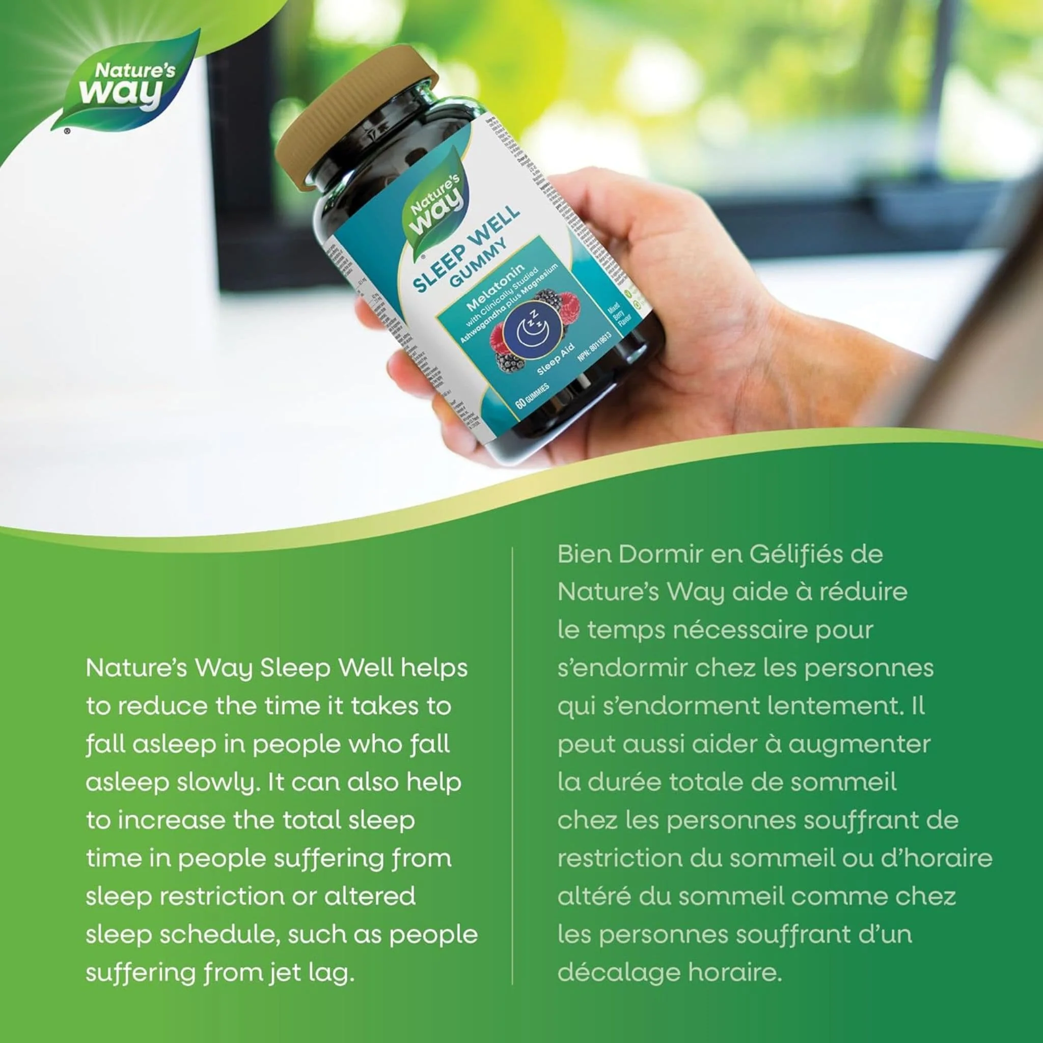 Nature's Way Sleep Well 3-in-1 Support Gummies - Image 5