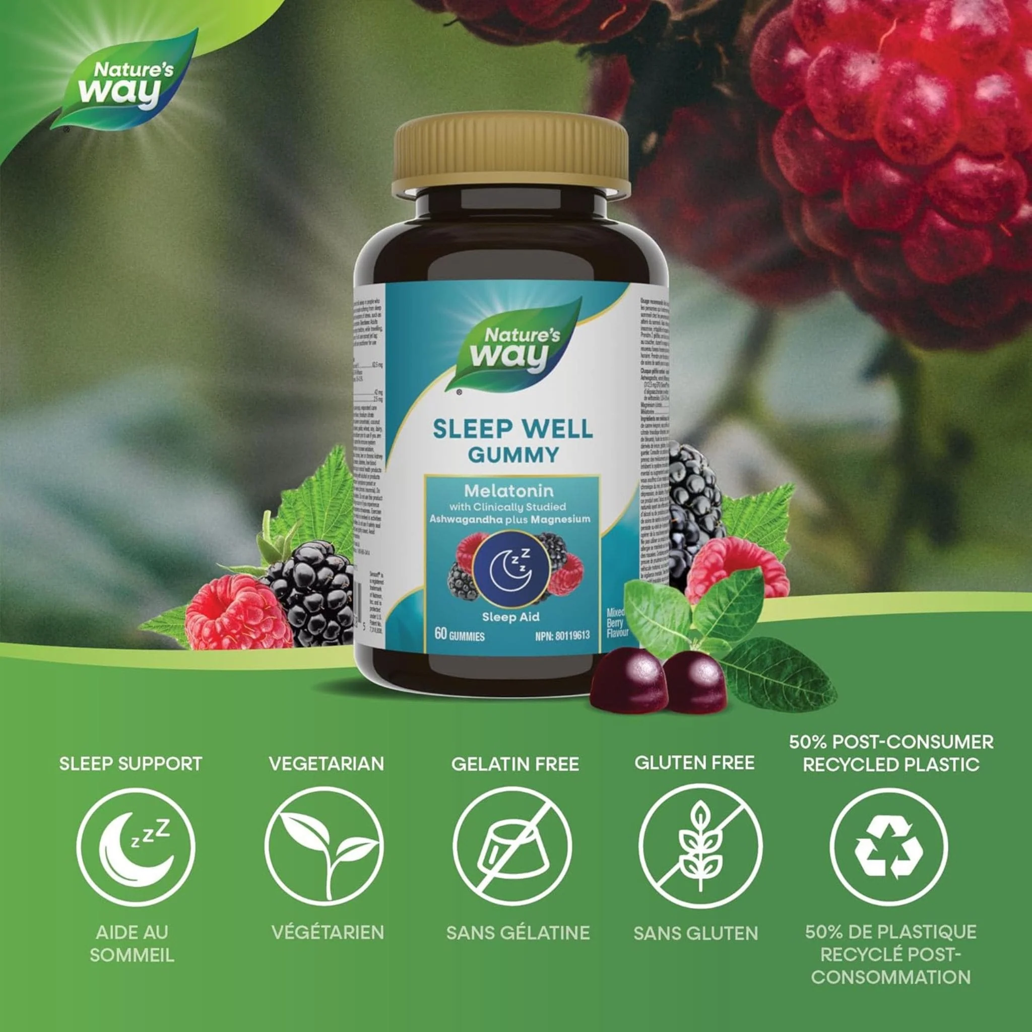 Nature's Way Sleep Well 3-in-1 Support Gummies - Image 6