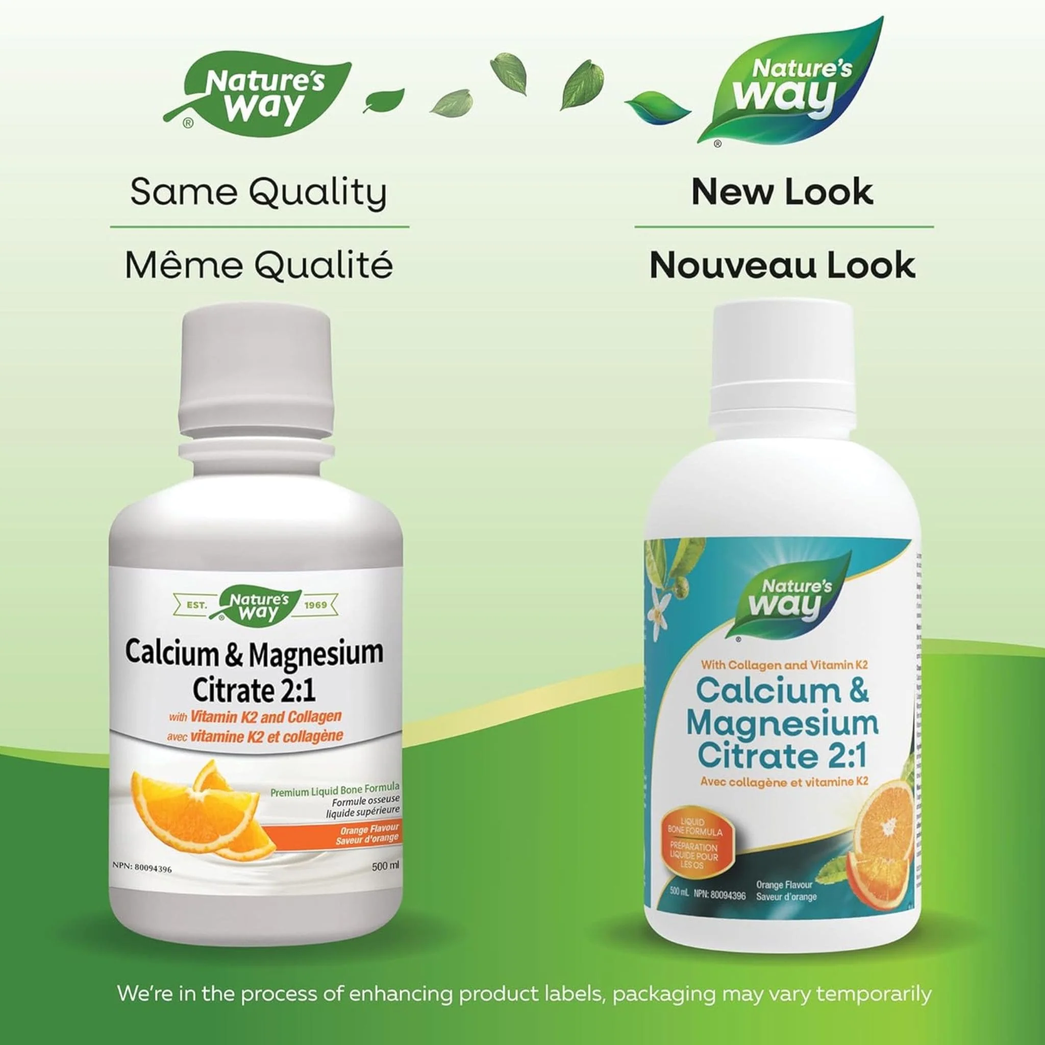 Nature's Way Calcium & Magnesium Citrate (2:1) with Vitamin K2 & Collagen, 500ml - Image 15