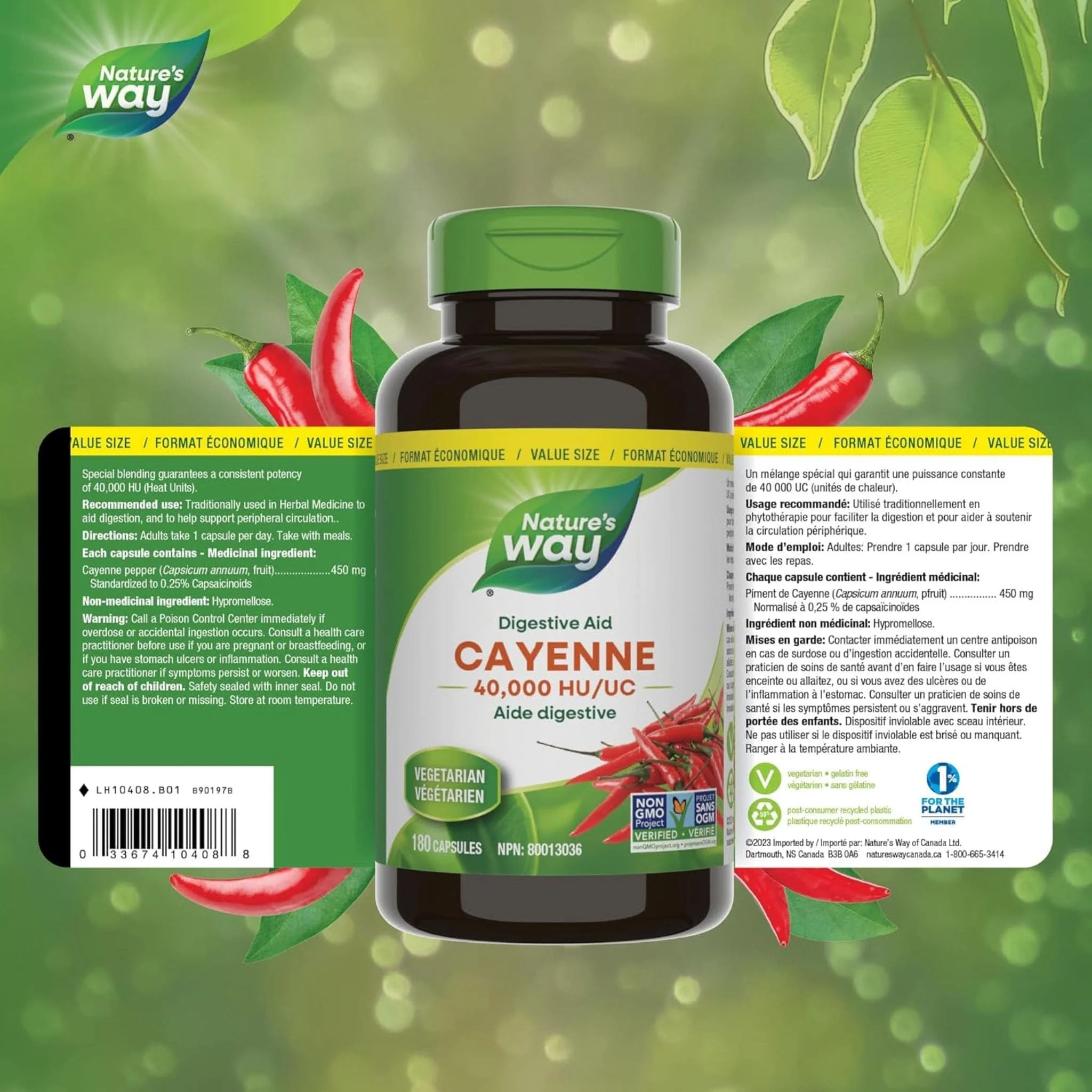 Nature's Way Cayenne 40,000HU 450mg - Image 9