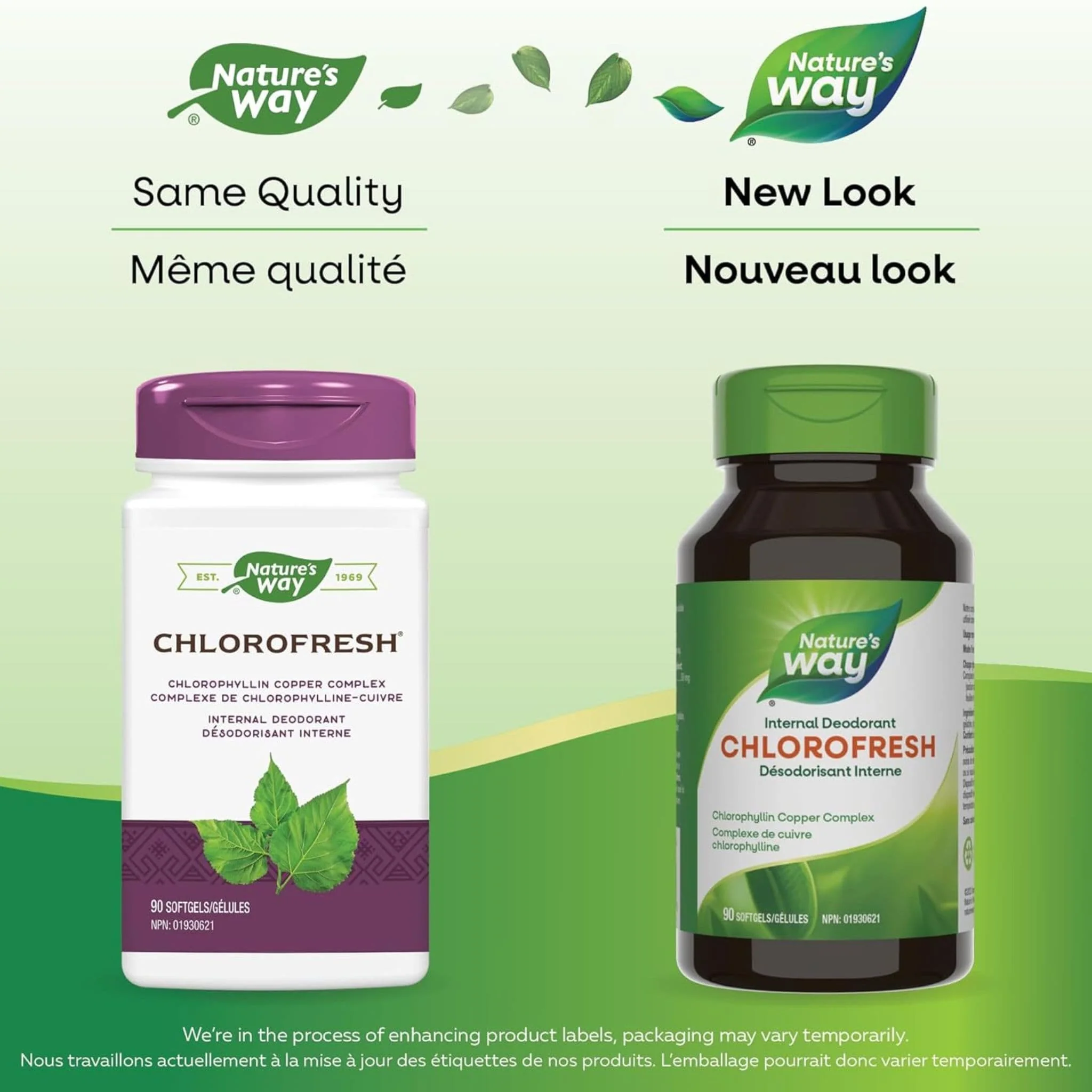 Nature's Way Chlorofresh, 90 Capsules CLEARANCE 75% Off Exp 3/26 Final Sale - Image 2