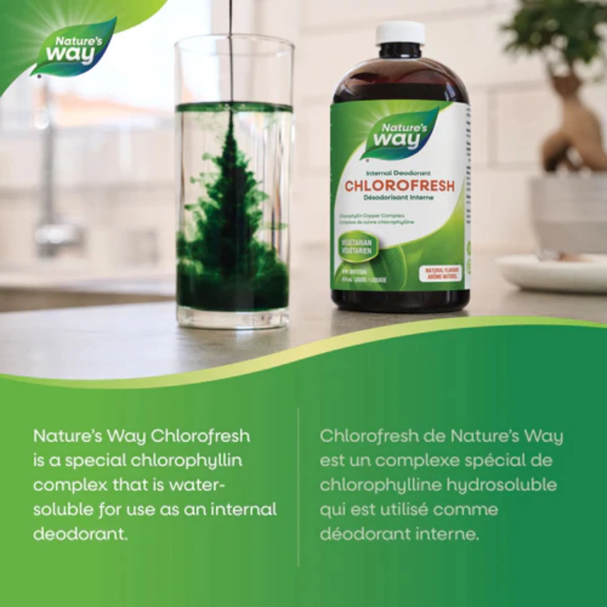 Nature's Way Chlorofresh Liquid Chlorophyll, 474ml - Image 11