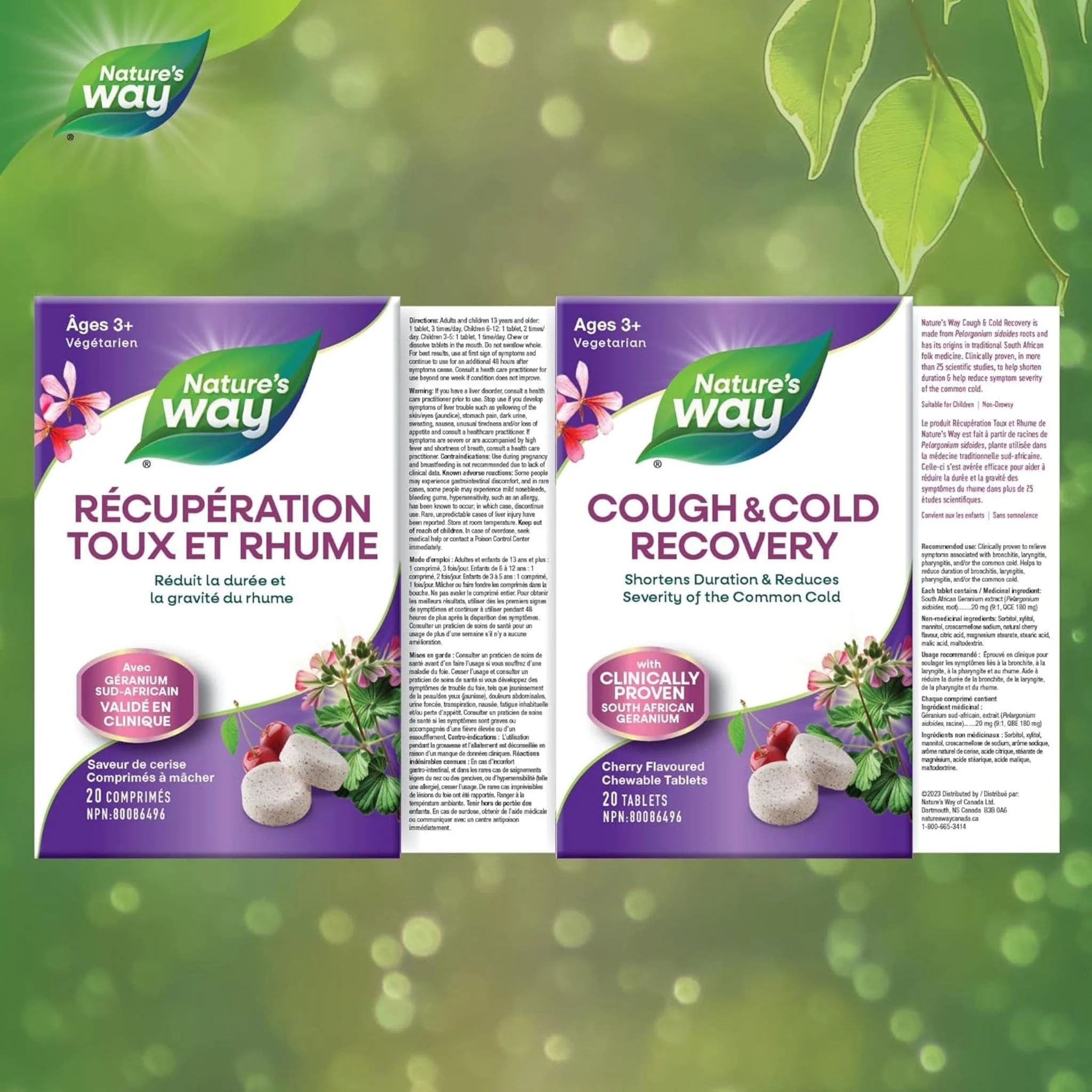 Nature's Way Cough and Cold Recovery, Shortens Duration and Reduces Severity of the Common Cold, 20 Chewable Tablets - Image 3