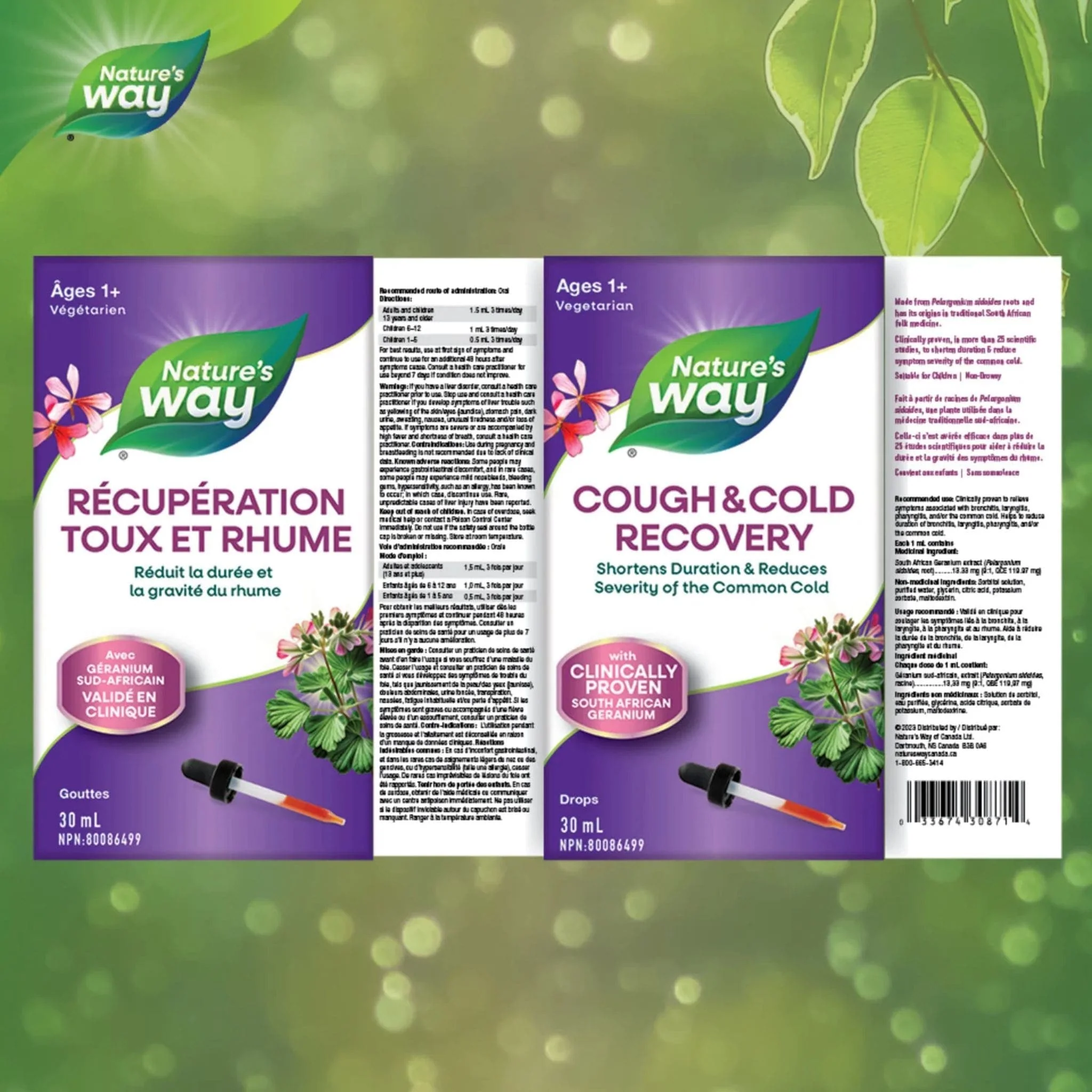 Nature's Way Cough and Cold Recovery Drops, Shortens Duration and Reduces Severity of the Common Cold, 30ml - Image 5