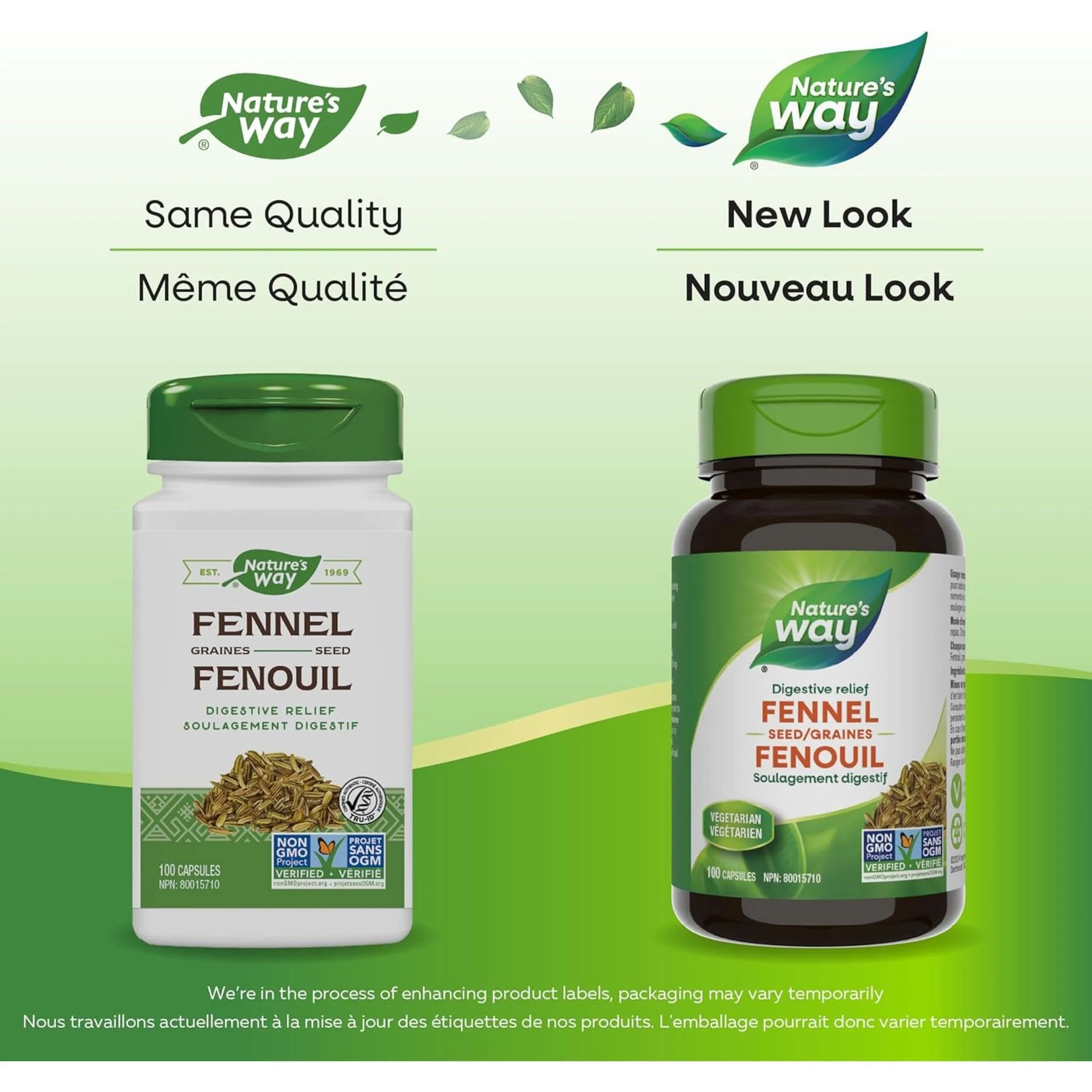 Nature's Way Fennel Seed, 100 Vegetable Capsules - Image 7