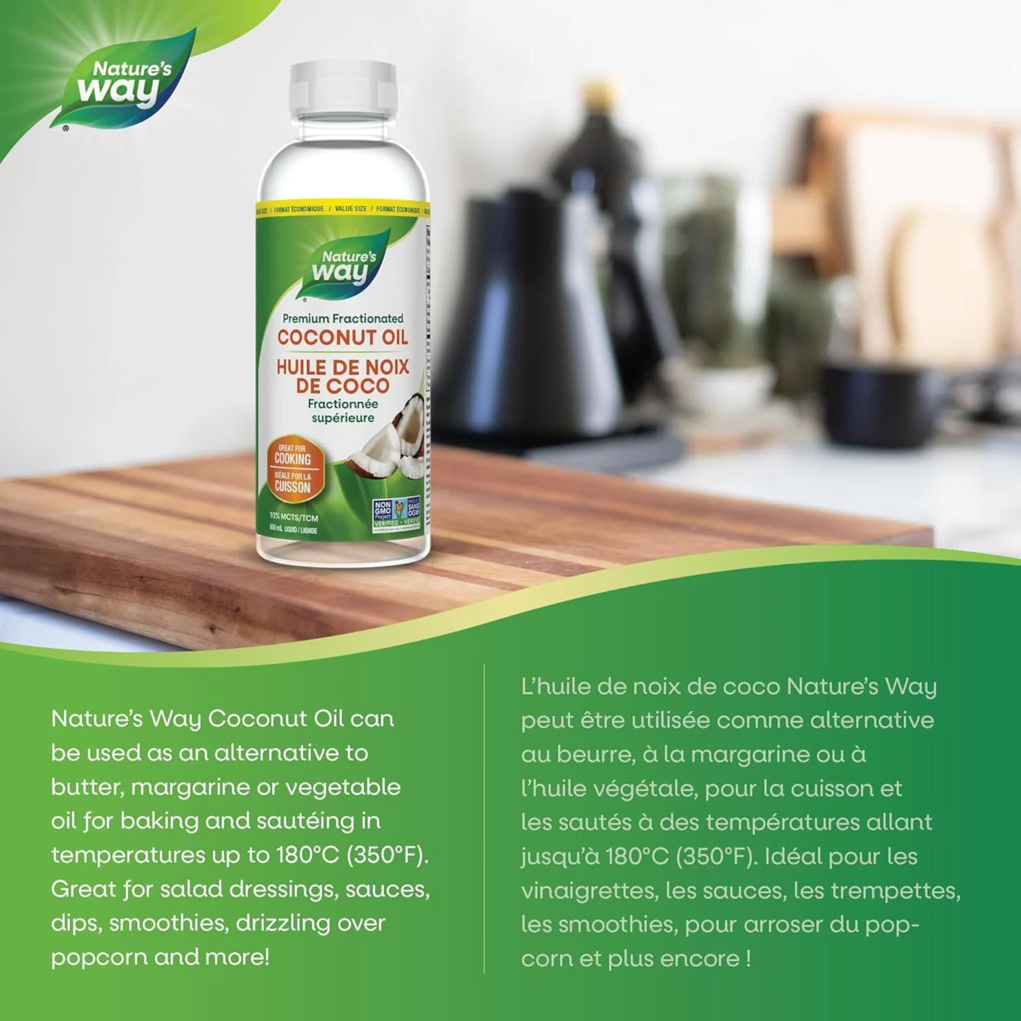 Nature's Way Liquid Coconut Oil - Image 11