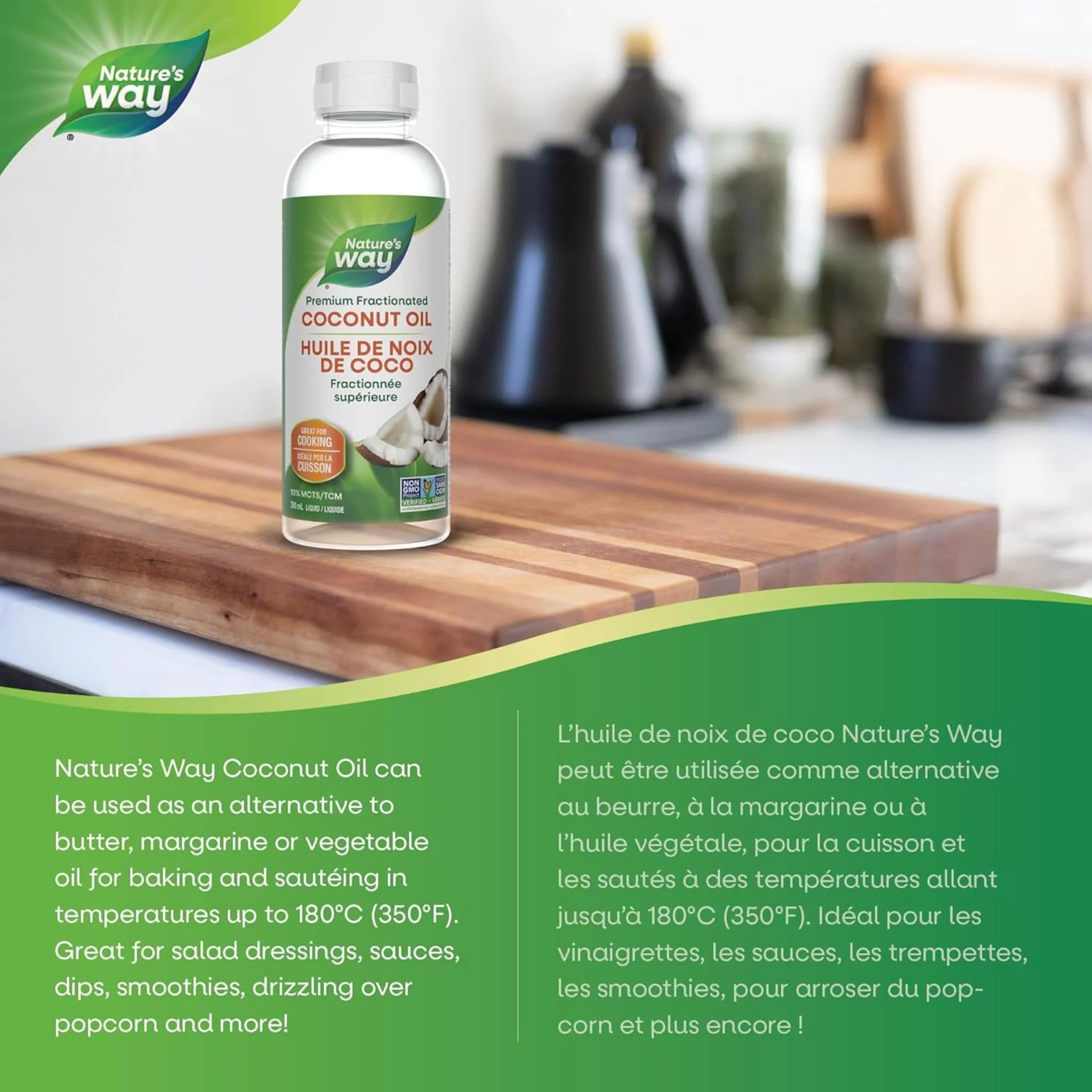 Nature's Way Liquid Coconut Oil - Image 5