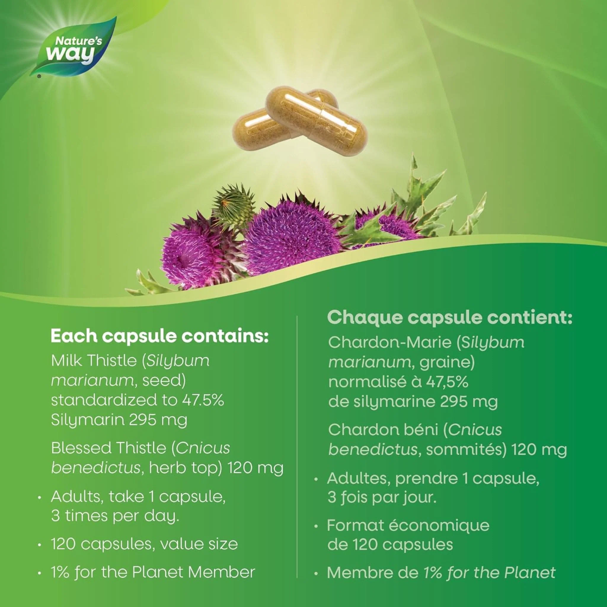 Nature's Way Milk Thistle, Standardized - Image 11