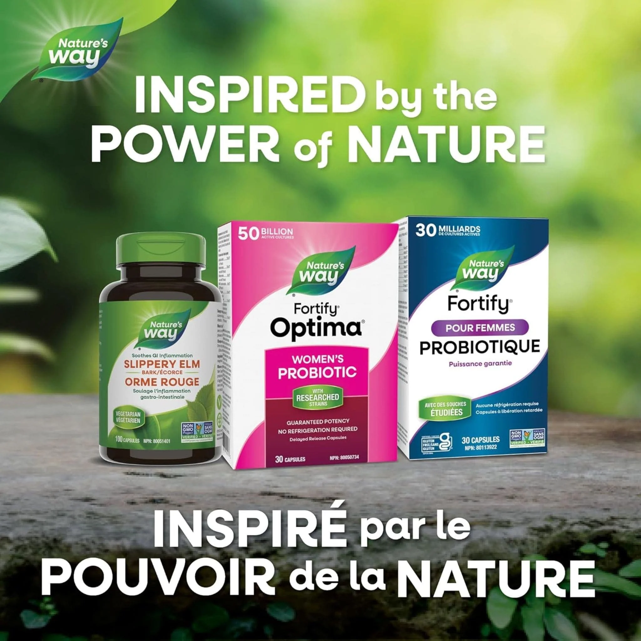 Nature's Way Optima, Women's, 50 Billion Active Shelf Stable Probiotics (Dairy and Gluten Free), 30 VCapsules CLEARANCE 50% Off Exp 11/26 Final Sale - Image 6