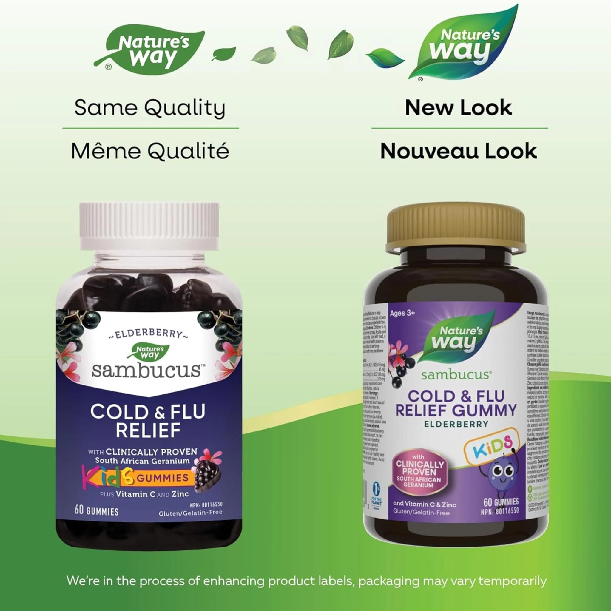 Nature's Way Sambucus Relief Kids Gummies, 60 Gummies - Image 2