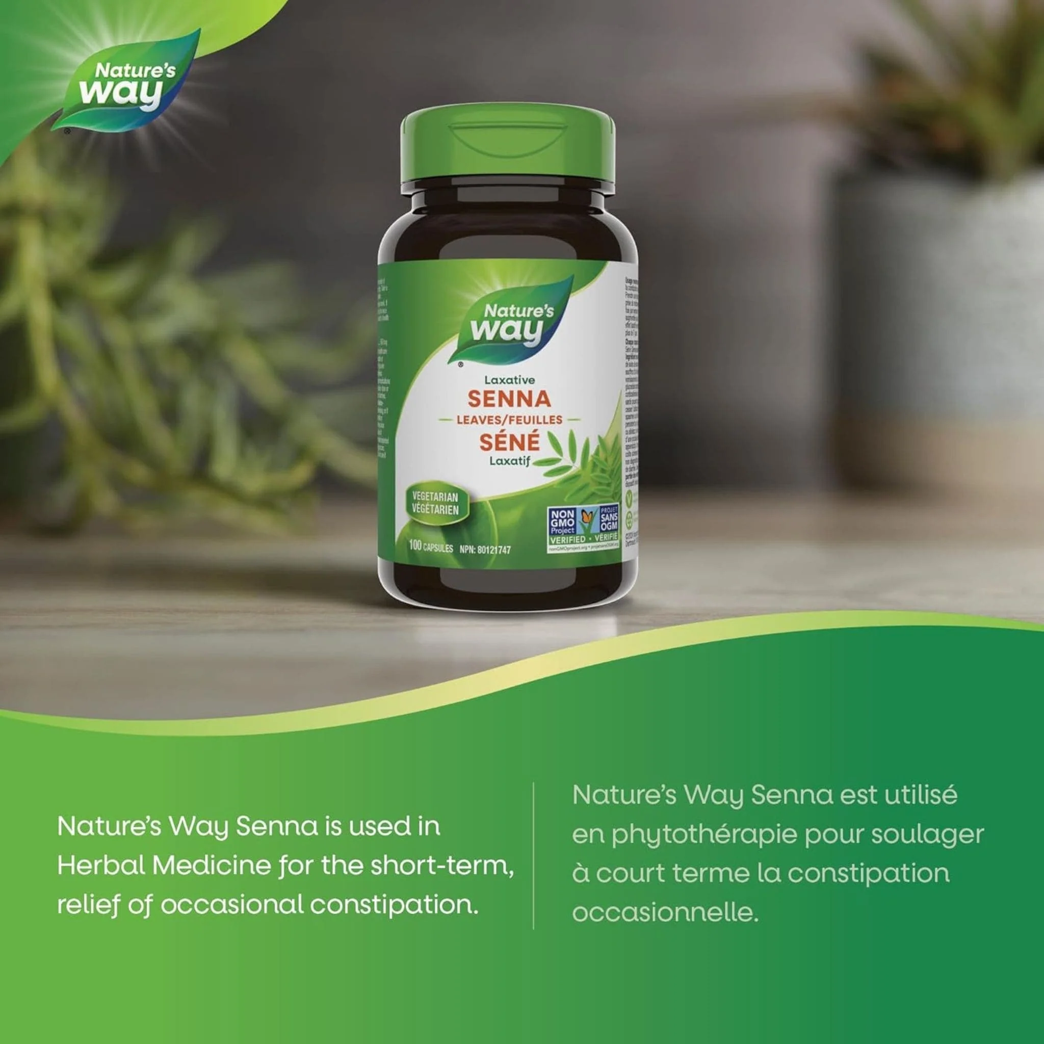 Nature's Way Senna Leaves, 100 Vcaps - Image 5