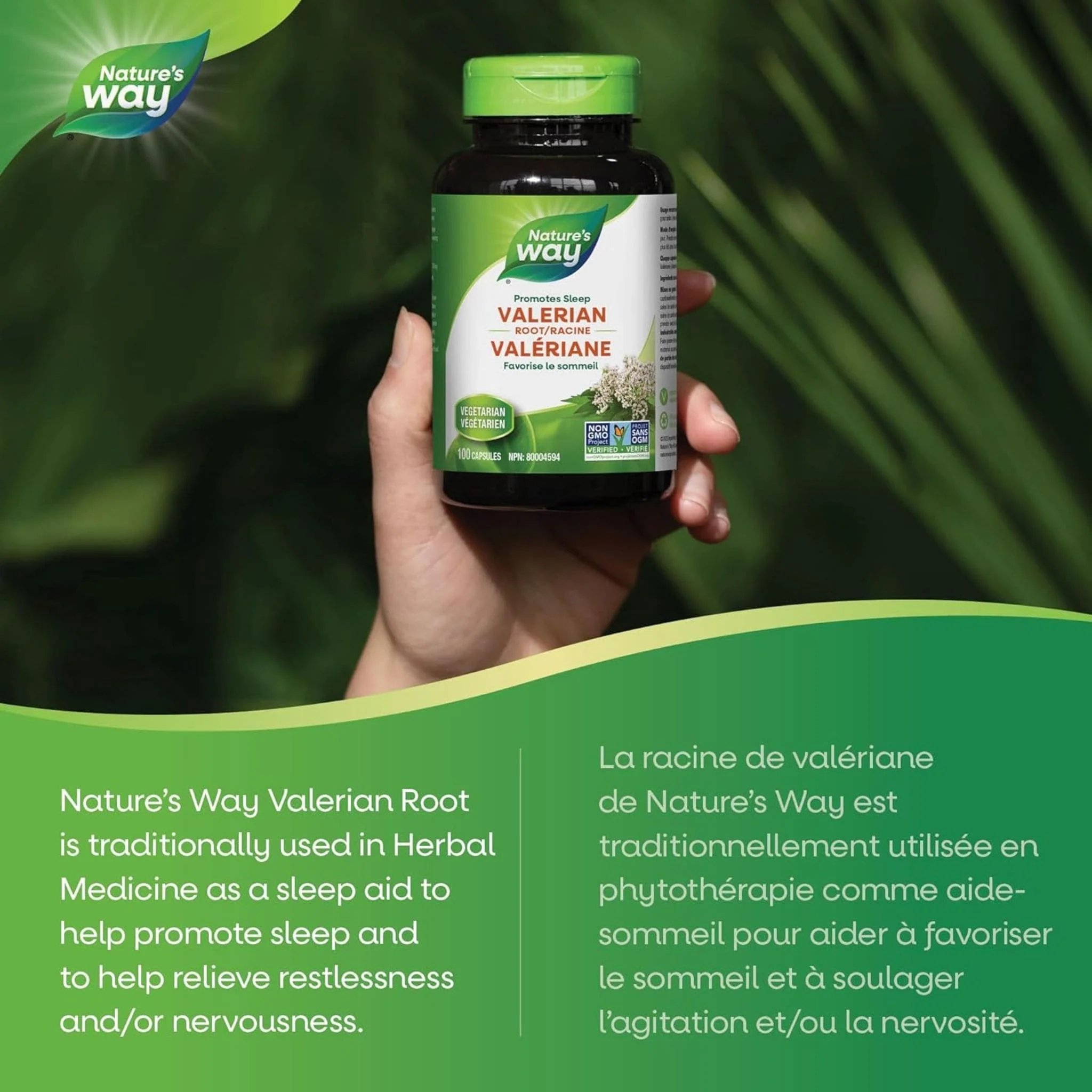 Nature's Way Valerian Root, 530mg - Image 4