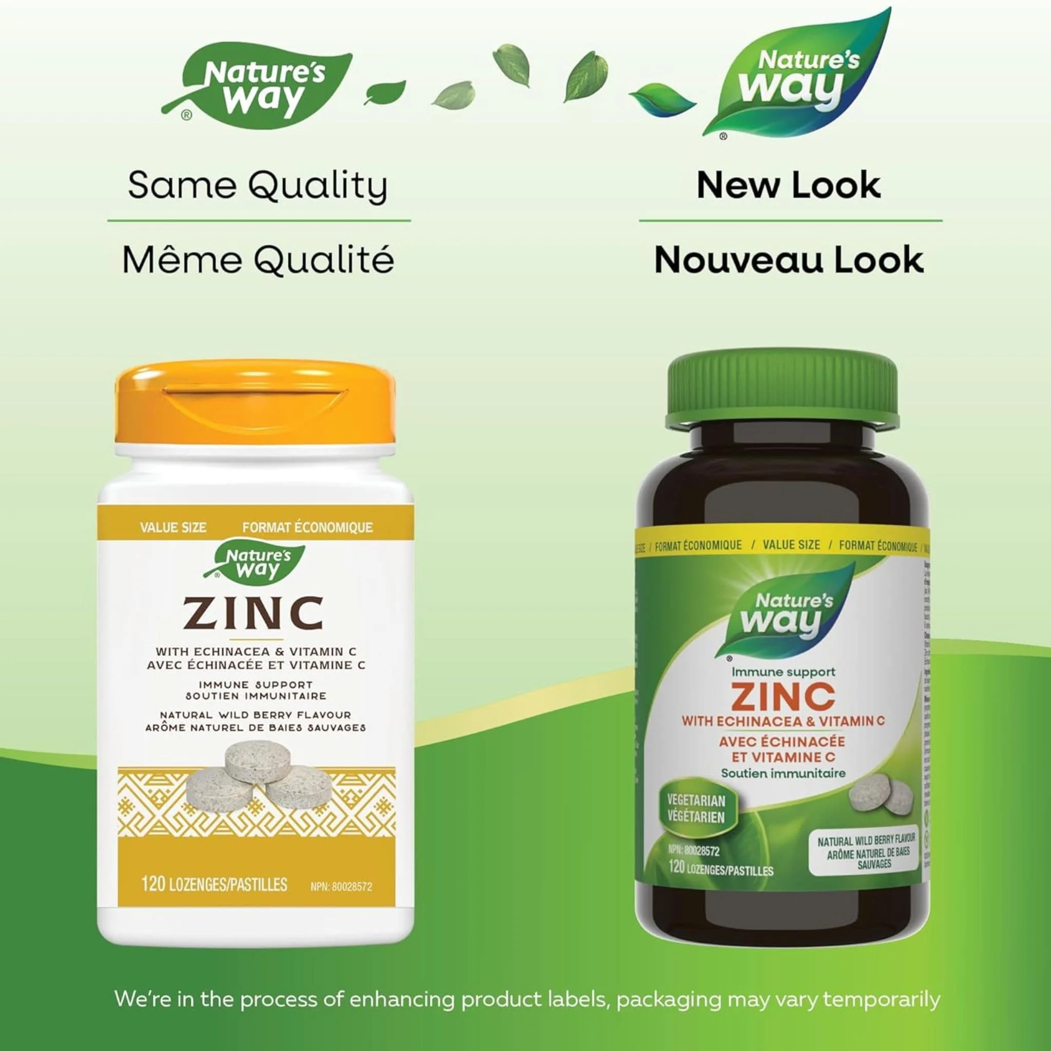 Nature's Way Zinc Lozenges 23mg with Echinacea & Vitamin C - Image 14