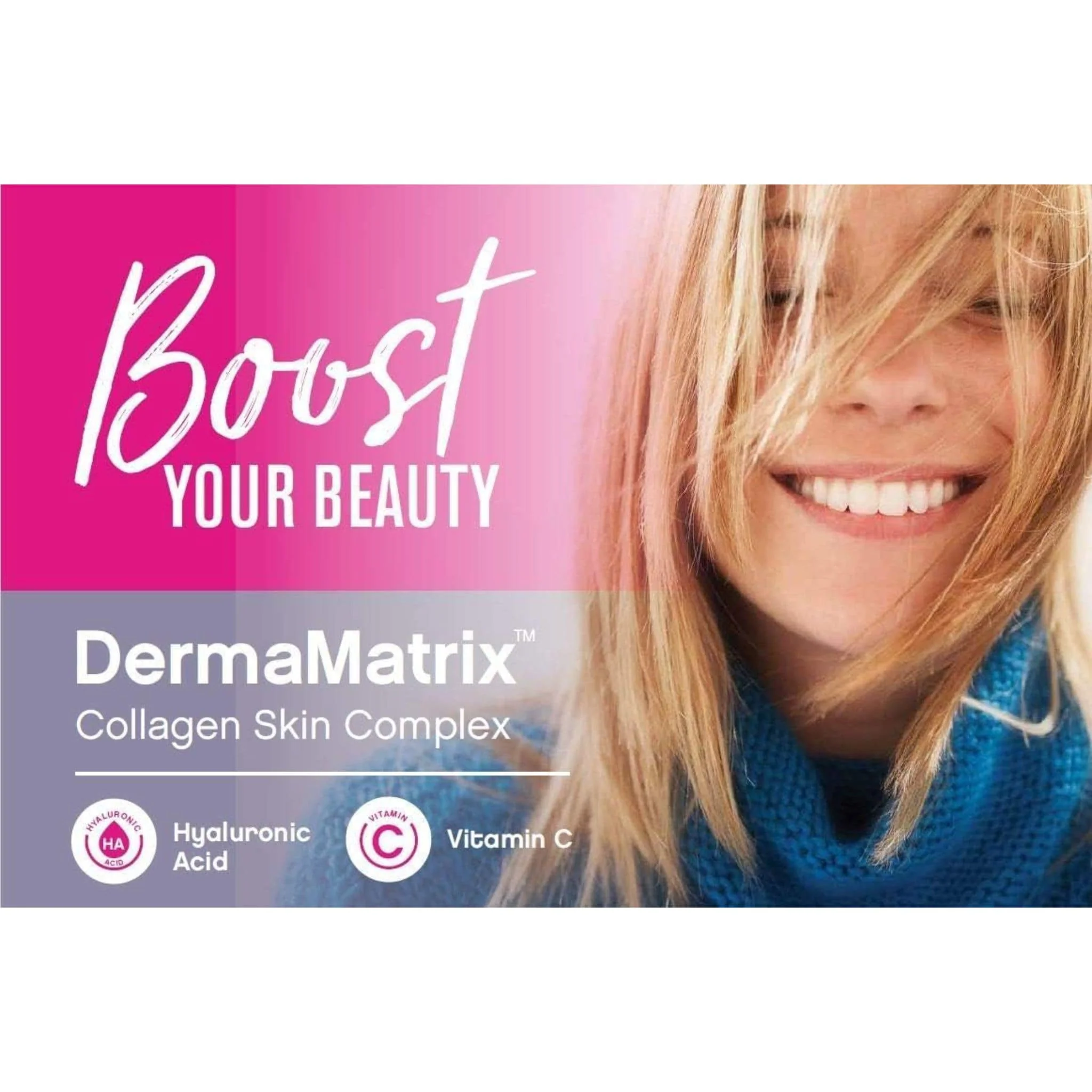 Neocell DermaMatrix Collagen with Hyaluronic Acid and Vitamin C, Helps reduce fine lines and wrinkles - Image 3